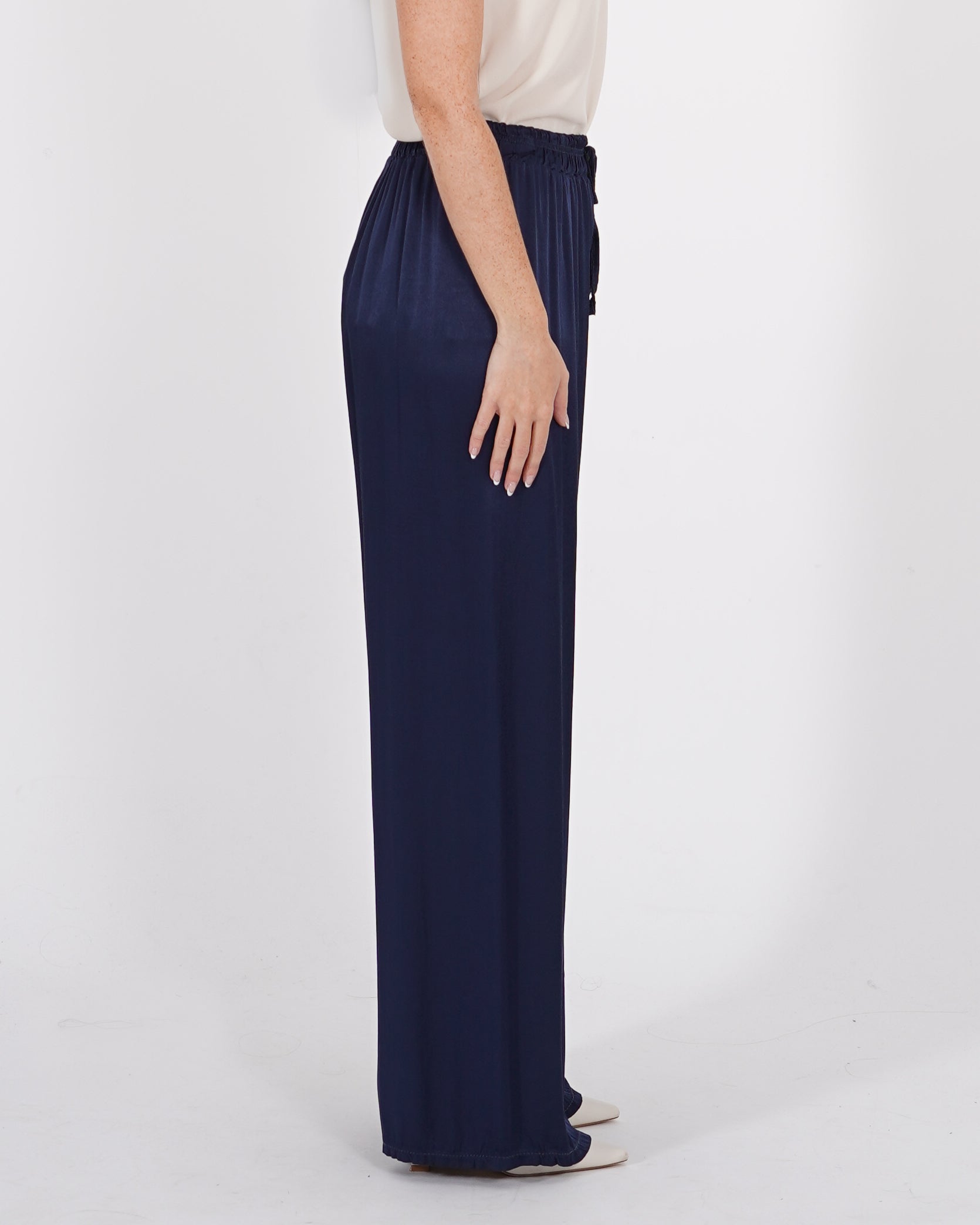 Pantaloni con elastico in vita, vestibilità regolare - Bombola - Hope Fashion