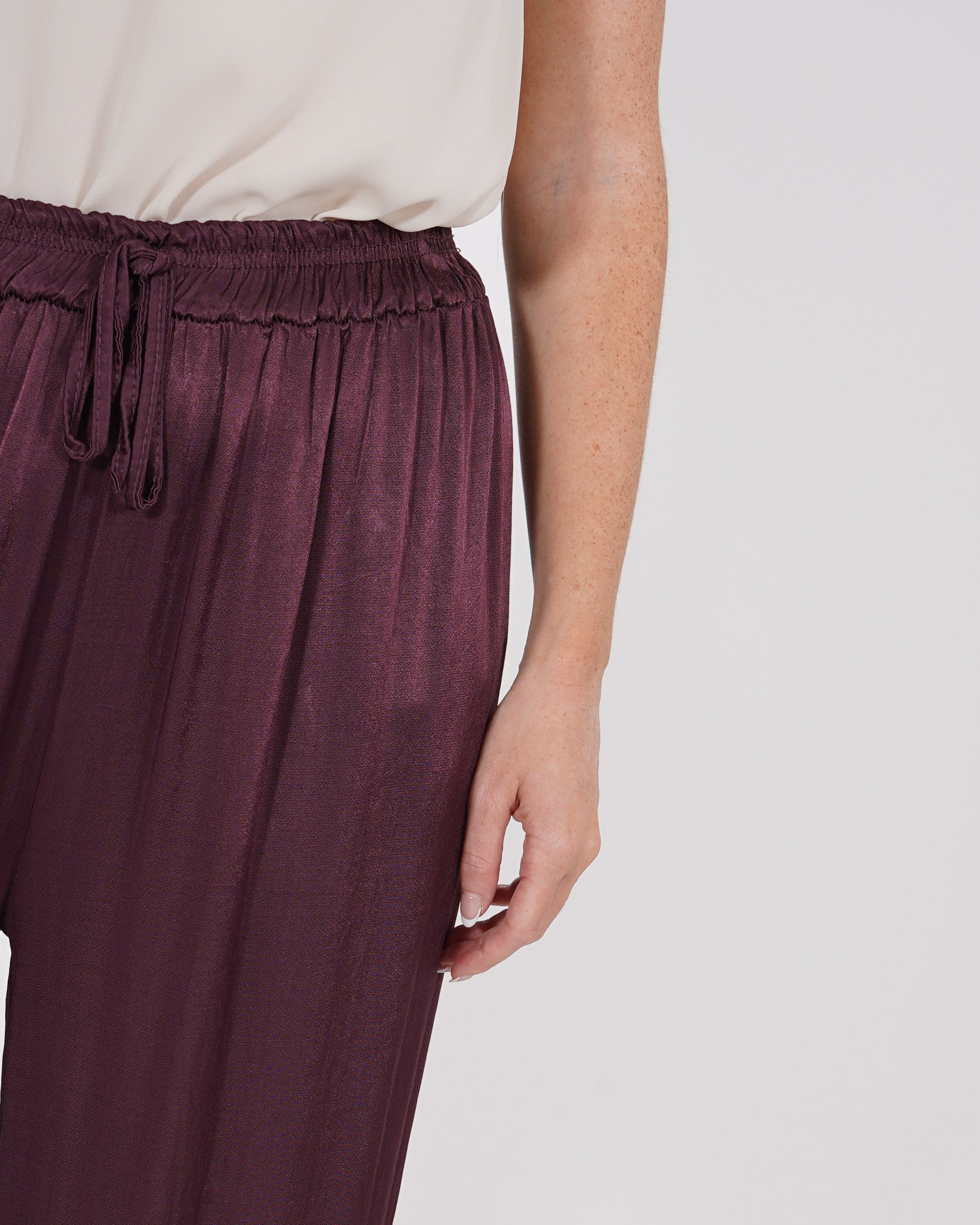 Pantaloni con elastico in vita, vestibilità regolare - Bombola - Hope Fashion