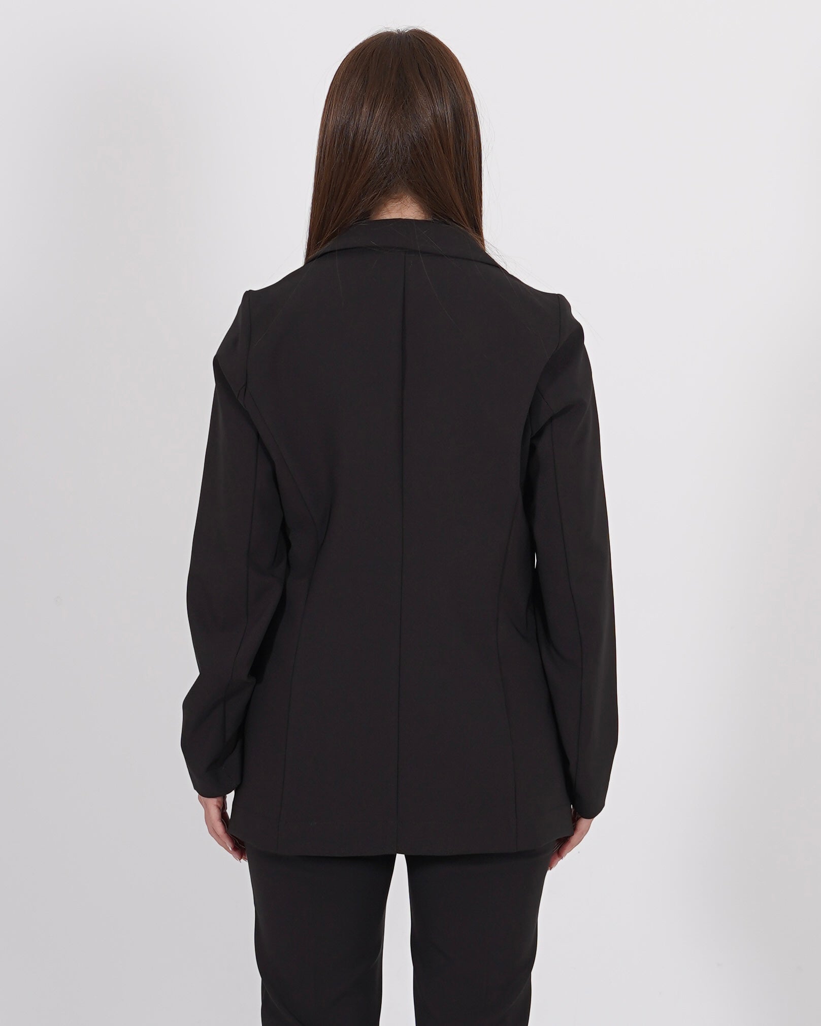 Giacca monopetto due bottoni in tessuto tecnico - Fiume - Hope Fashion