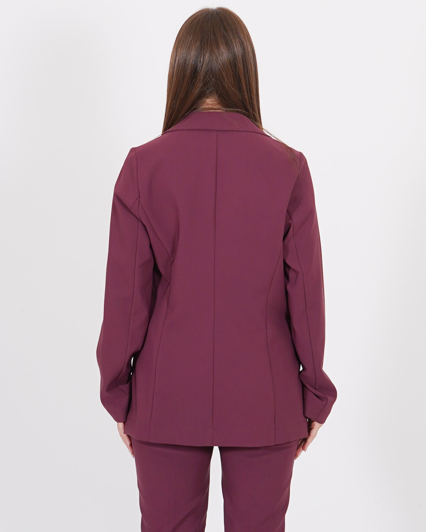 Giacca monopetto due bottoni in tessuto tecnico - Fiume - Hope Fashion