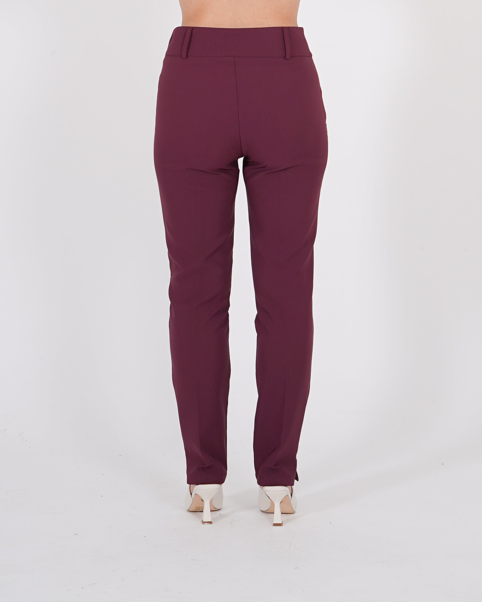 Pantaloni con bustino e due bottoni, vestibilità slim fit - Arpione - Hope Fashion