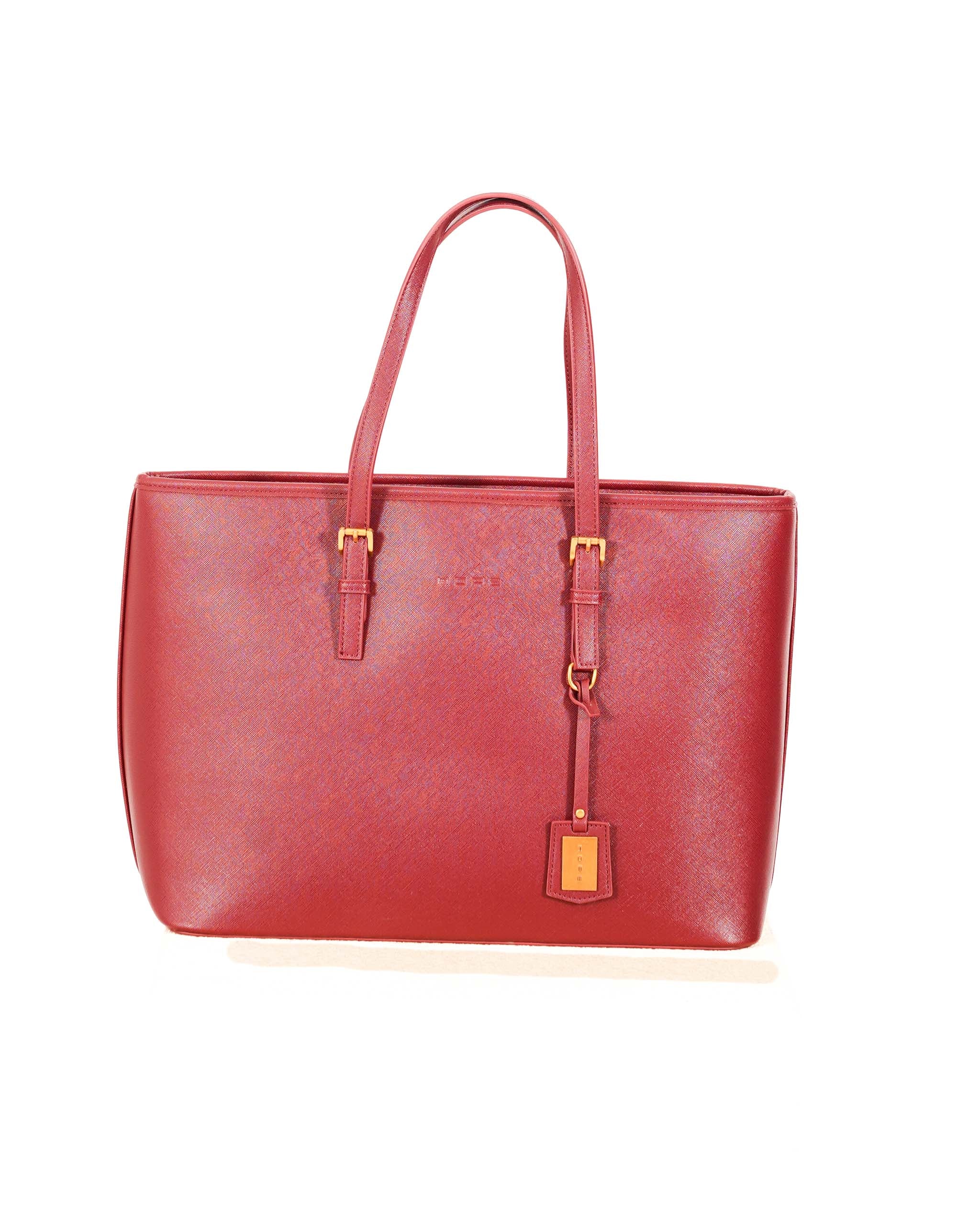 Tote bag borsa da lavoro in ecosaffiano - Margot