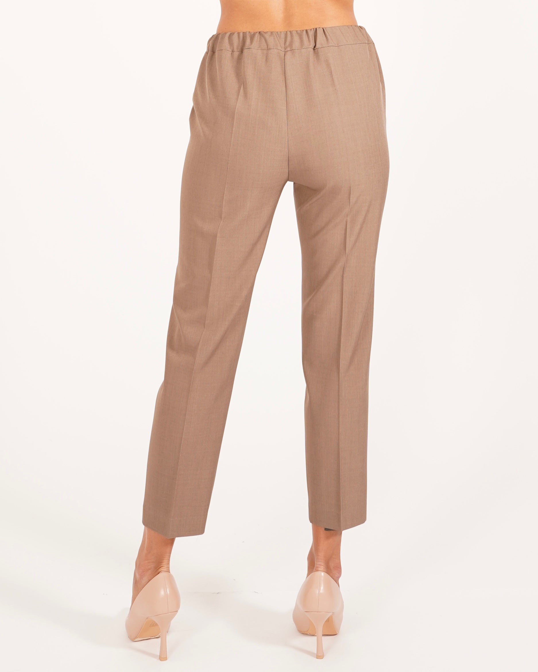 Pantaloni slim fit in eco fibra - Judas