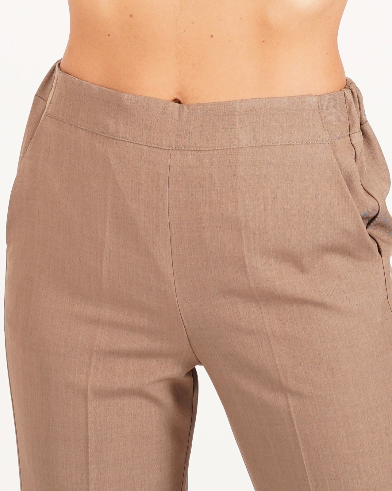 Pantaloni slim fit in eco fibra - Judas