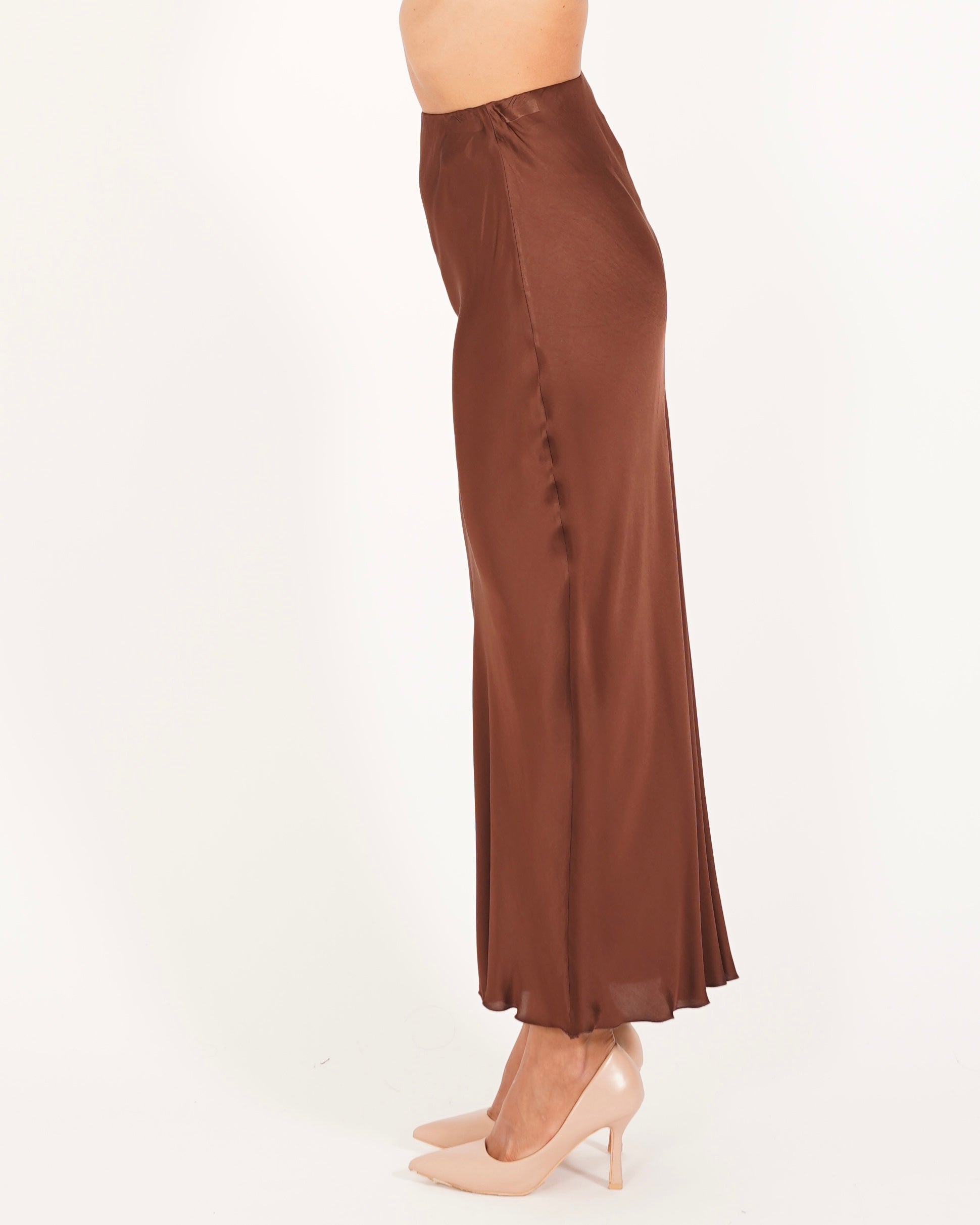 Gonna Lunga in mano Raso - Riccarda - Hope Fashion