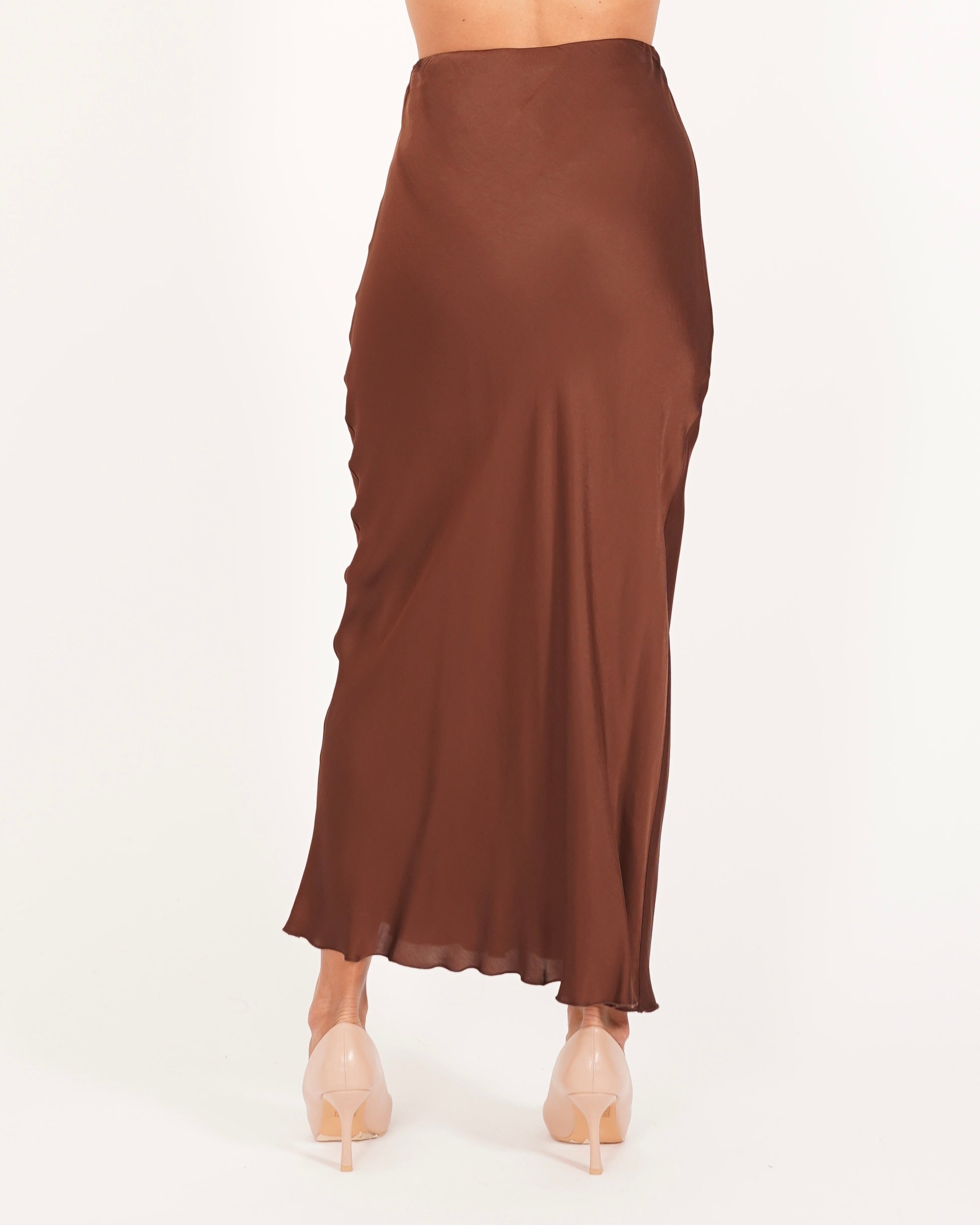 Gonna Lunga in mano Raso - Riccarda - Hope Fashion