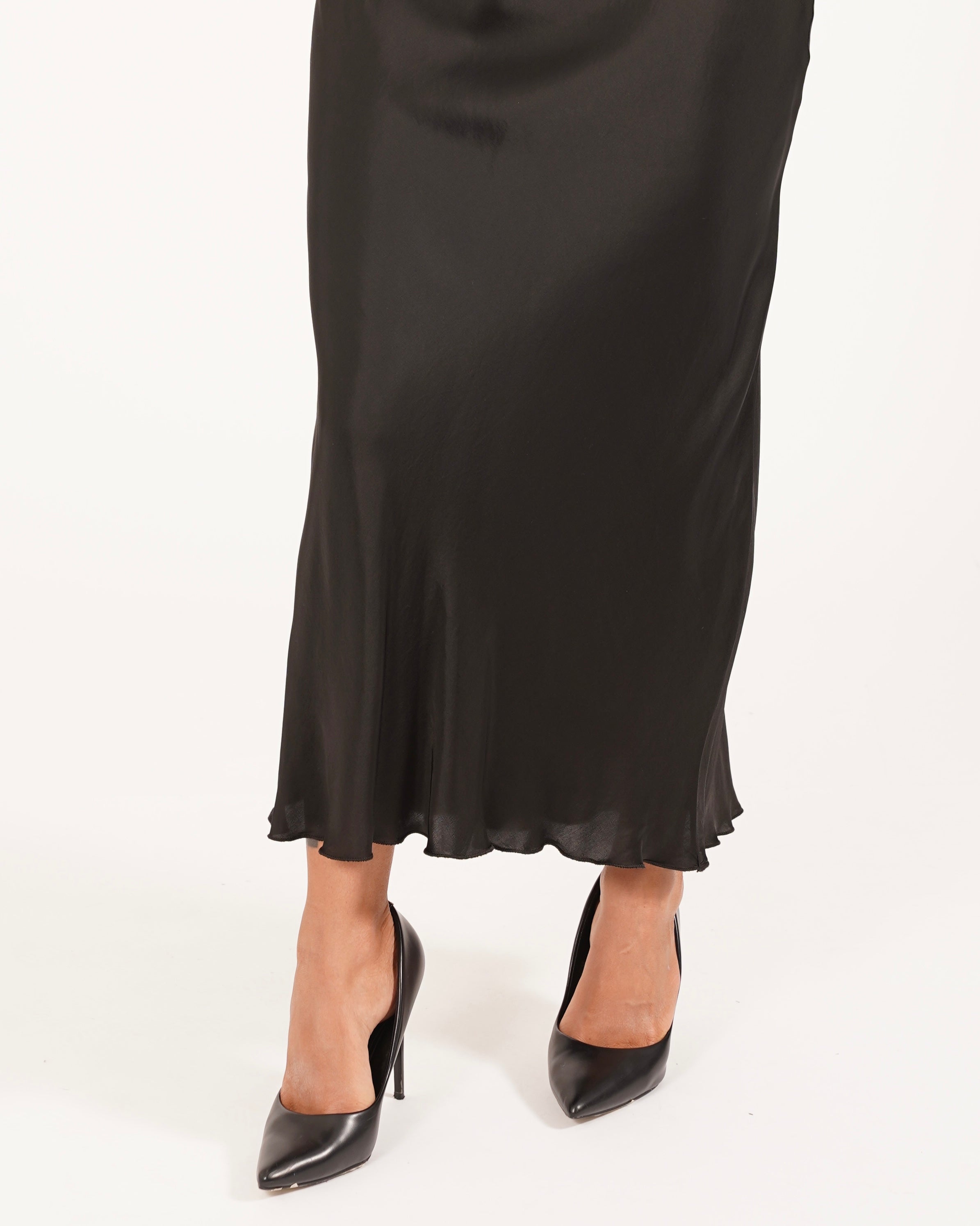 Gonna Lunga in mano Raso - Riccarda - Hope Fashion