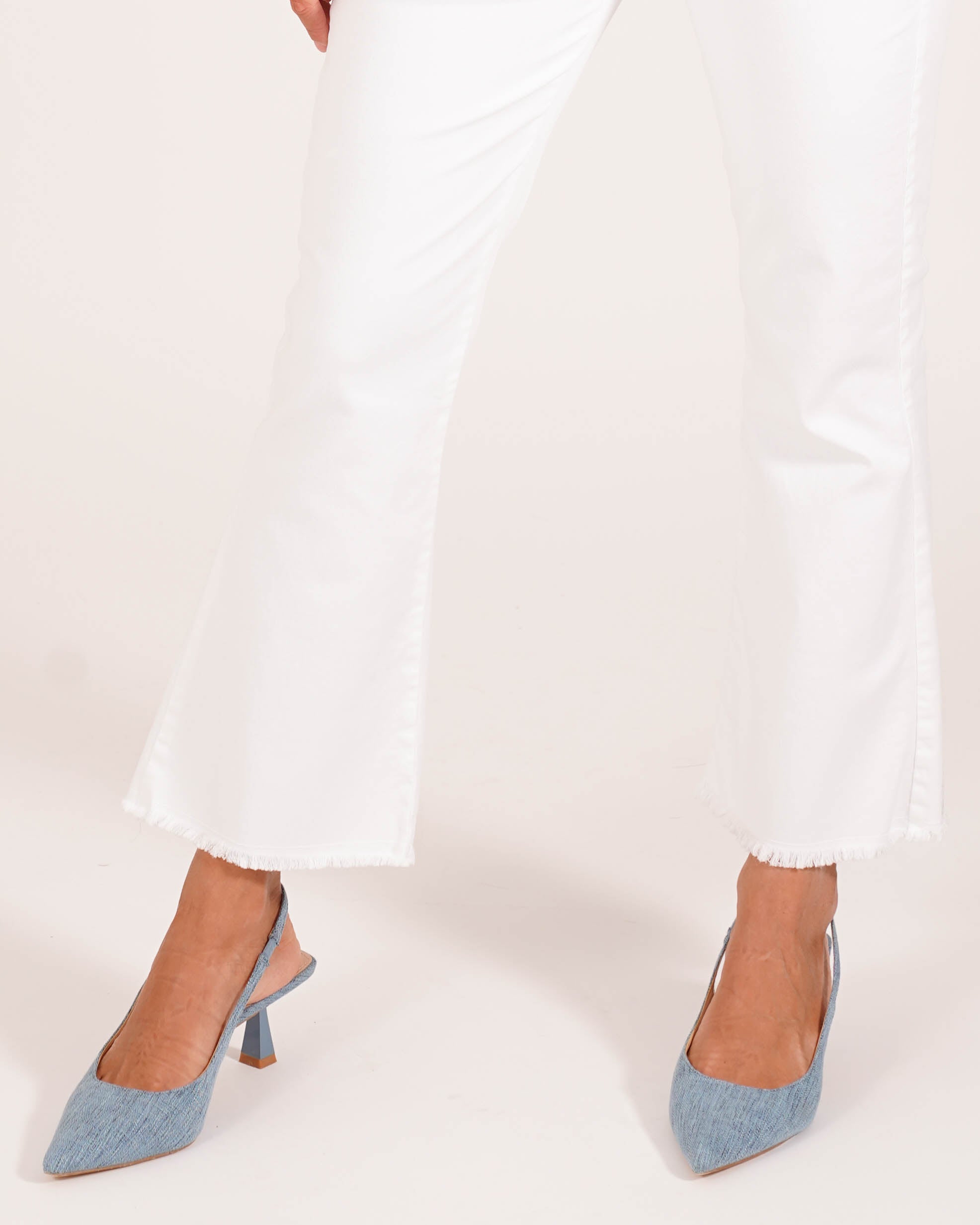 Pantalone stretch in drill color - Falchi - Hope Fashion