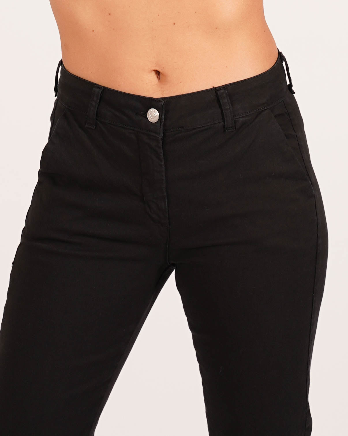 Pantalone stretch in drill color - Falchi - Hope Fashion