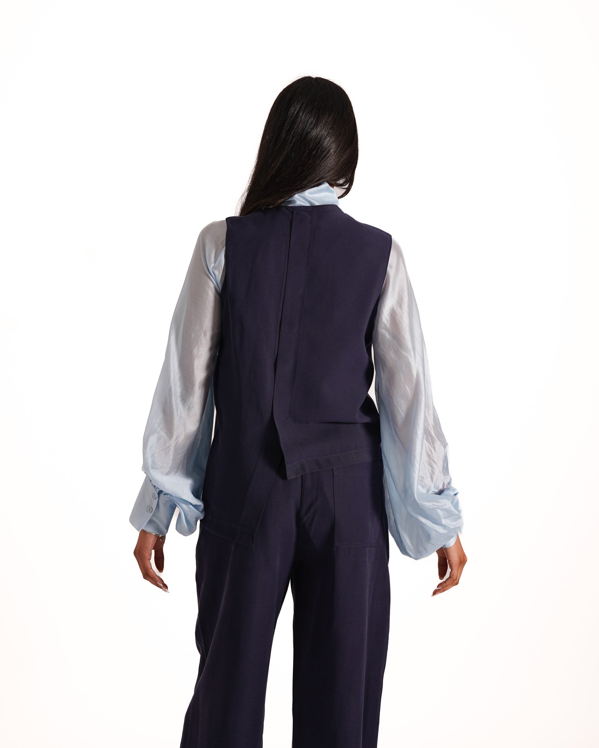 Gilet asimmetrico monopetto - Raimonda