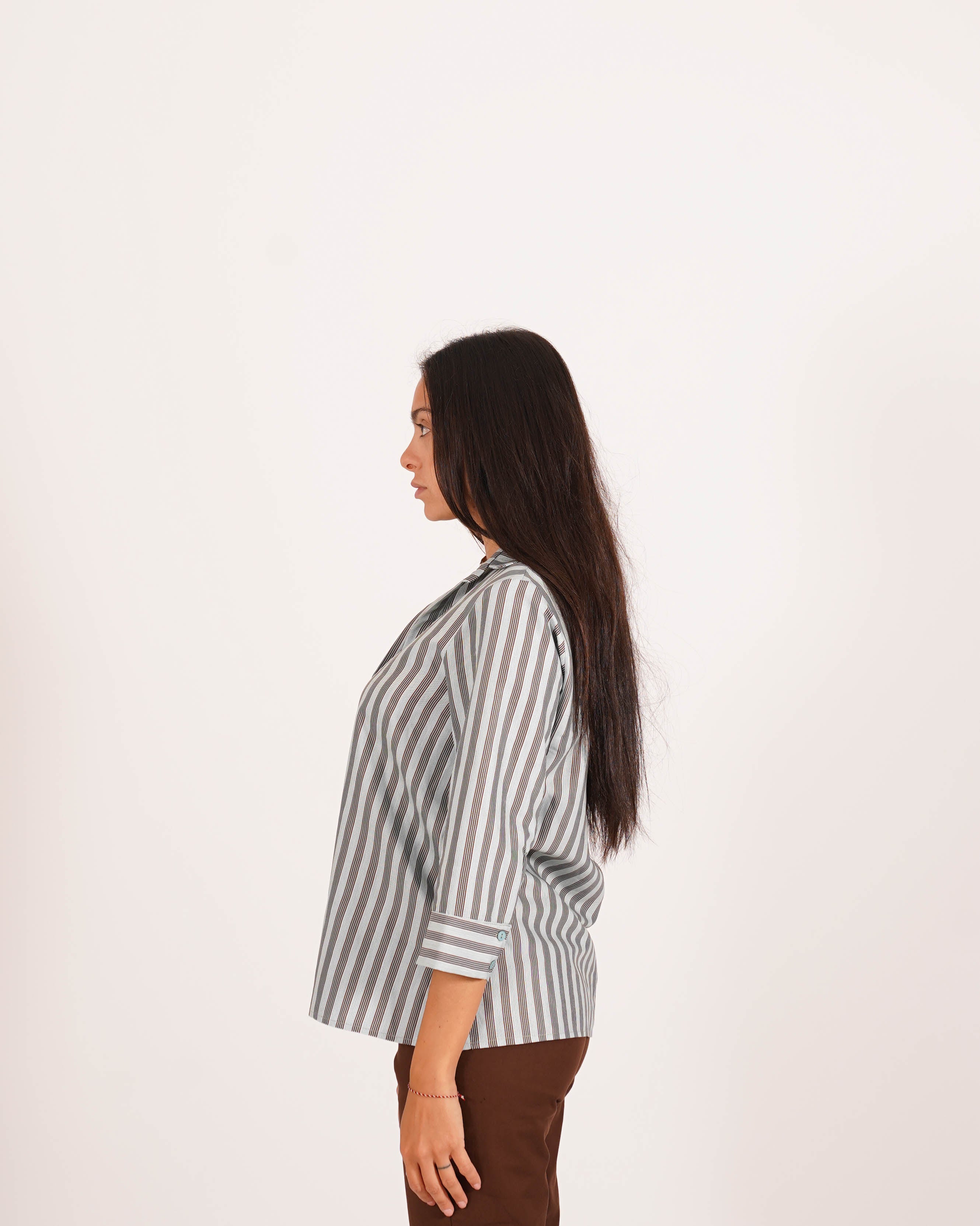 Camicia slim fit in cotone - Vorbek