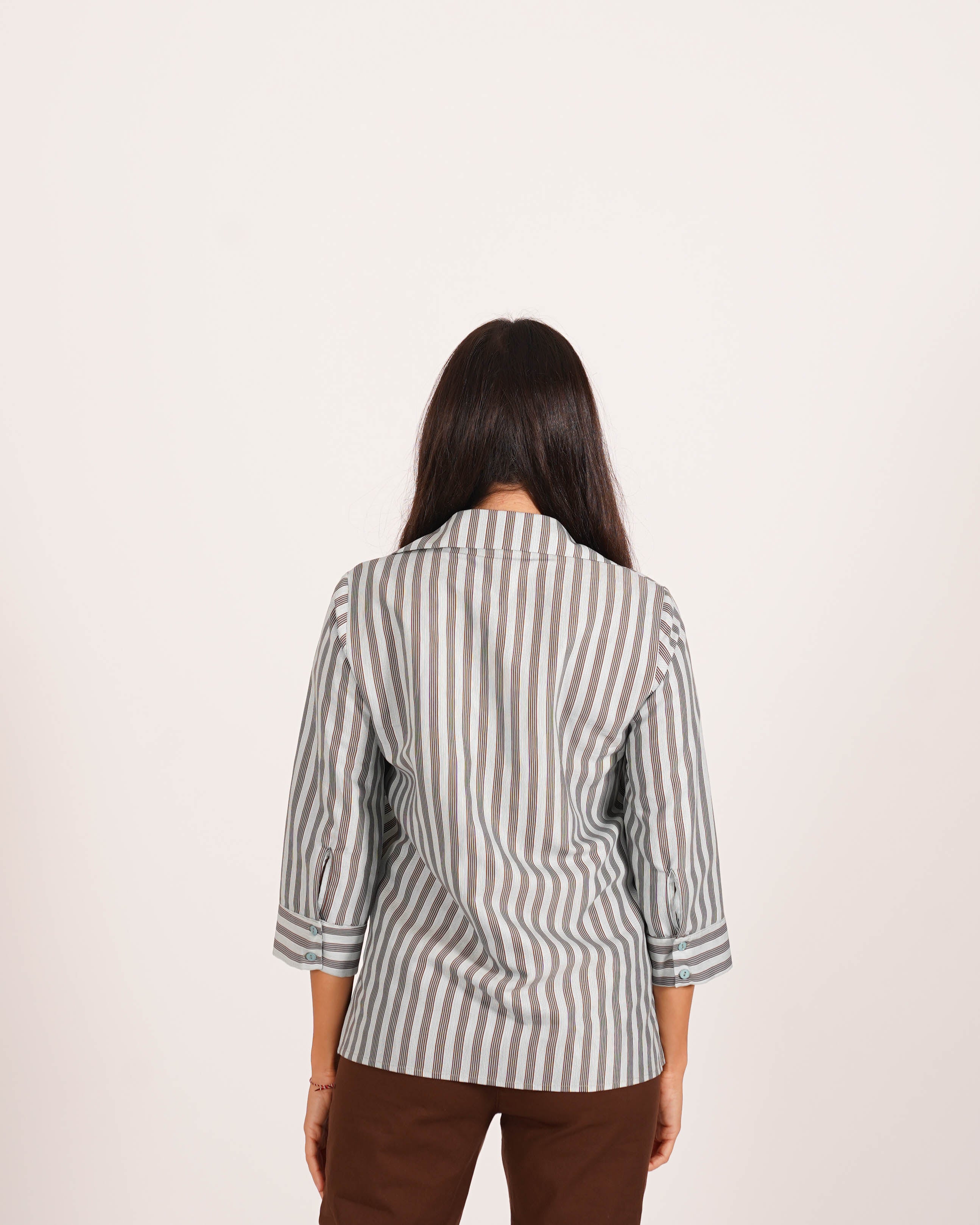 Camicia slim fit in cotone - Vorbek