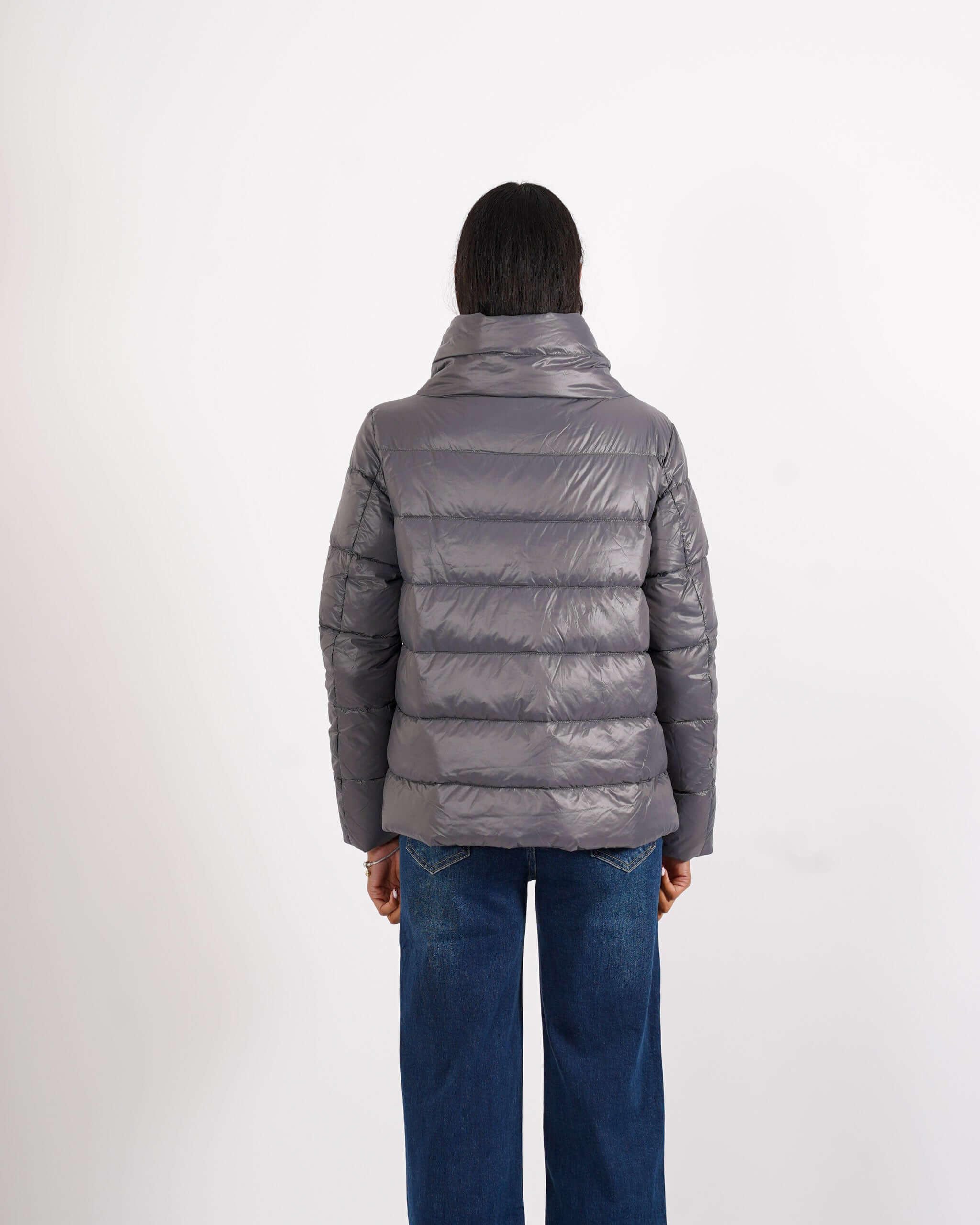 Piumino corto con collo alto - Asmara - Hope Fashion