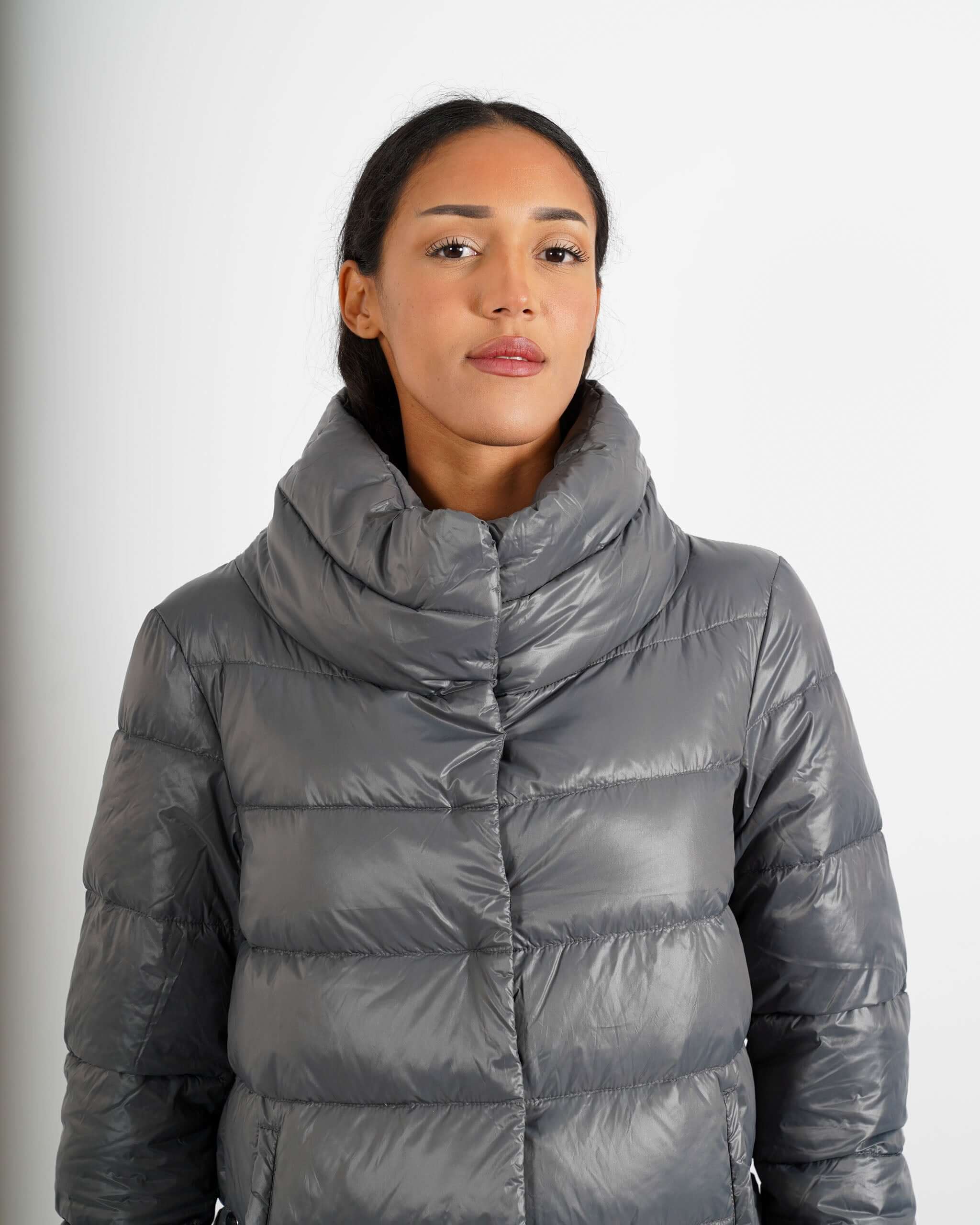 Piumino corto con collo alto - Asmara - Hope Fashion