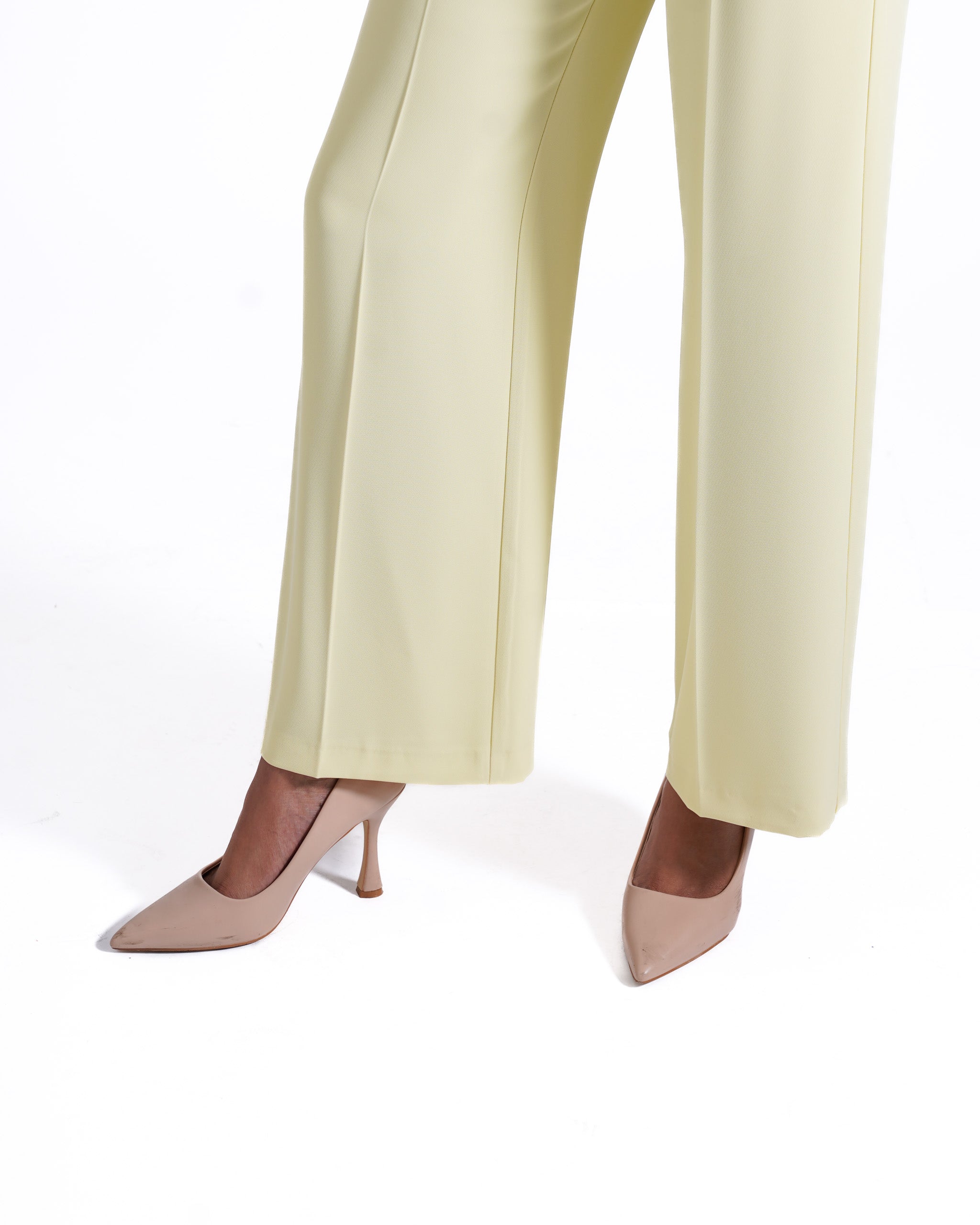 Pantaloni in tessuto fluido gamba larga - Sulmona