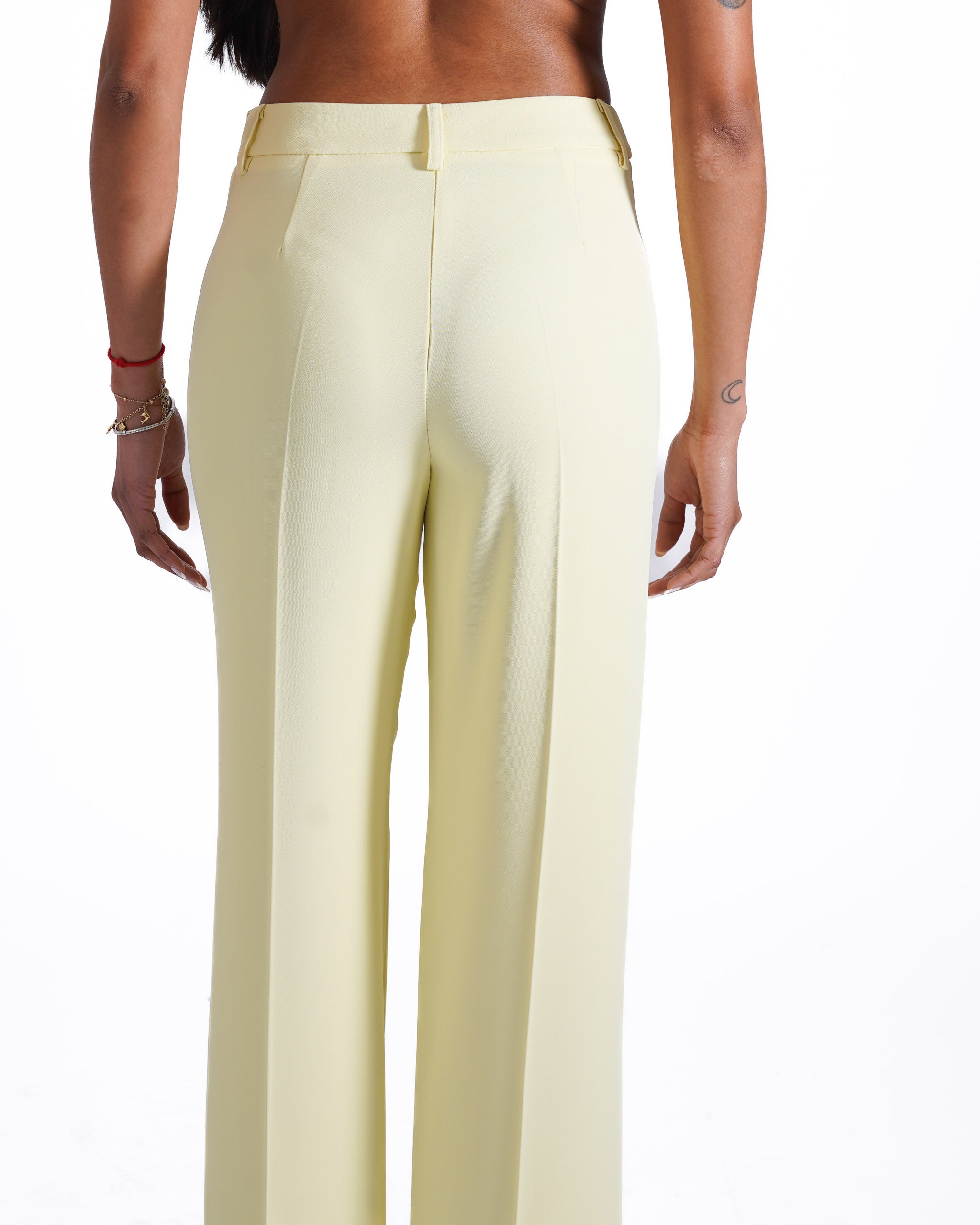 Pantaloni in tessuto fluido gamba larga - Sulmona