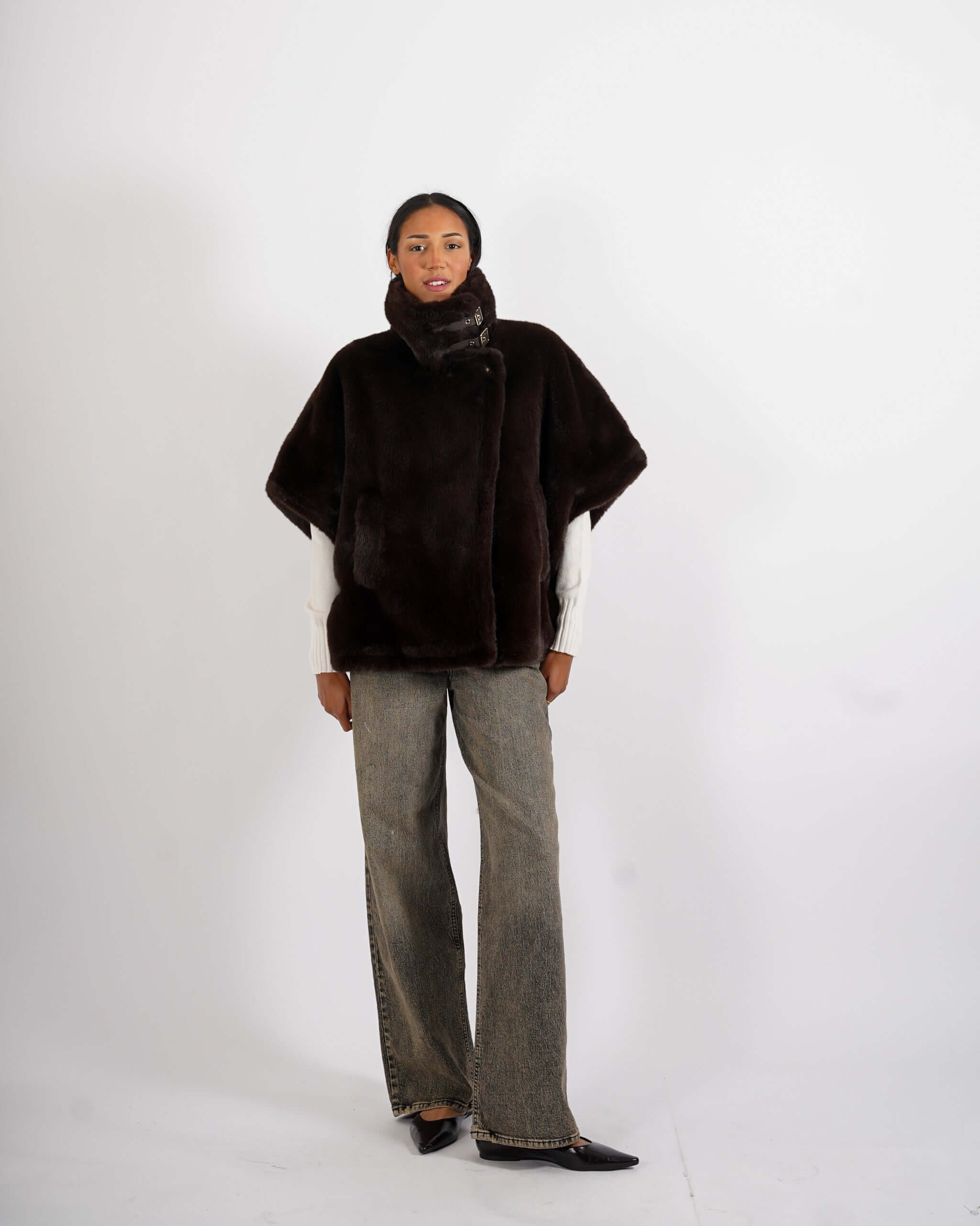Gilet in eco fur - Palude - Hope Fashion