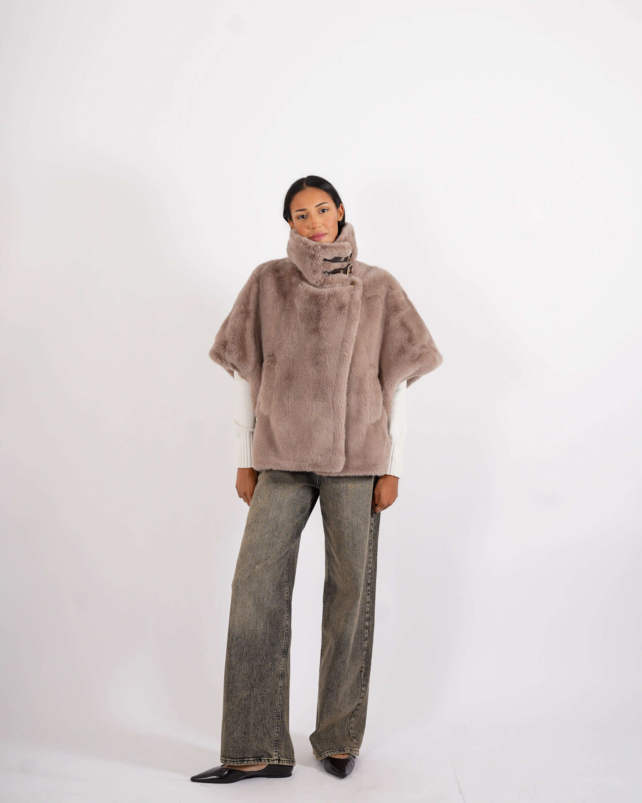 Gilet in eco fur - Palude - Hope Fashion