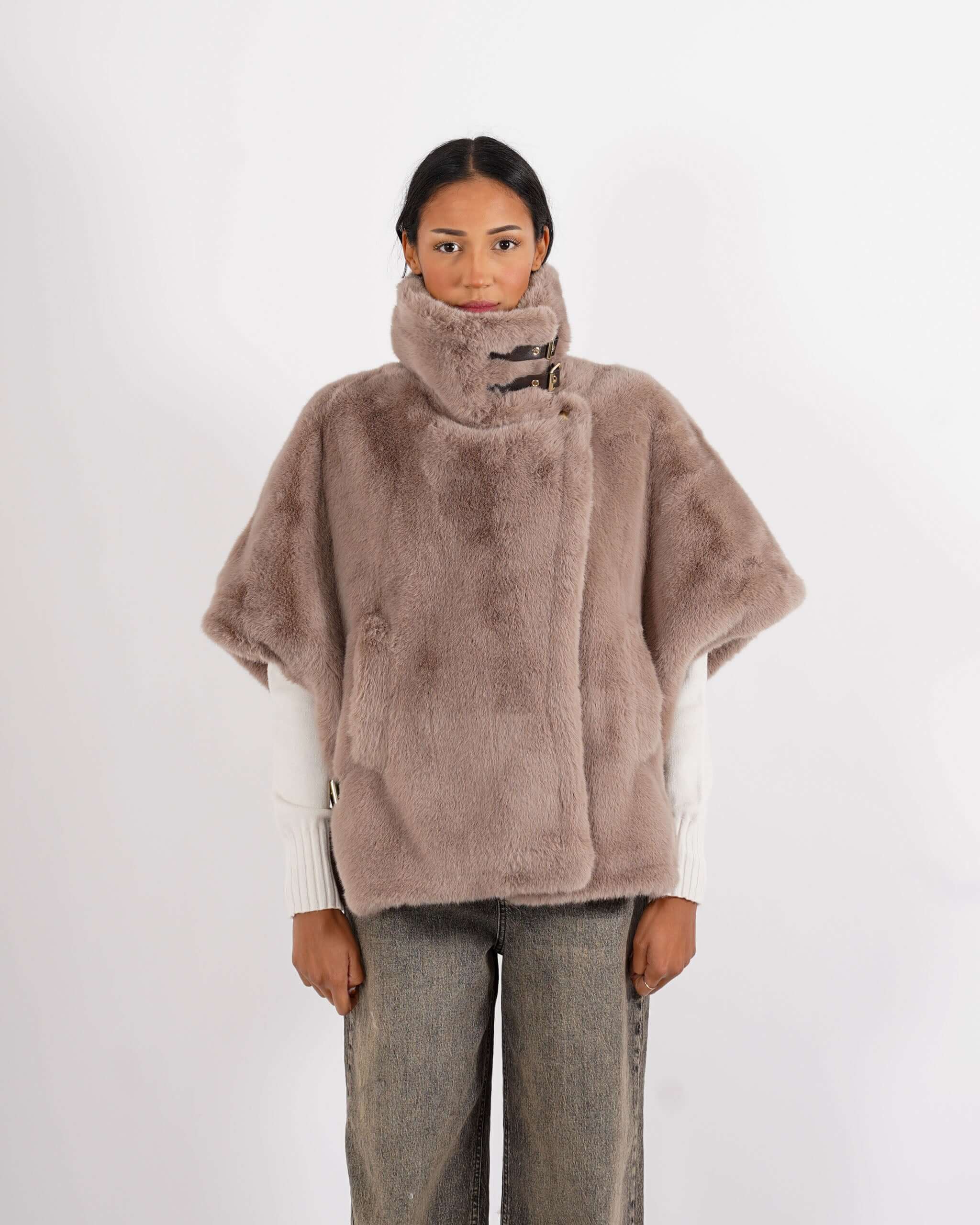 Gilet in eco fur - Palude - Hope Fashion