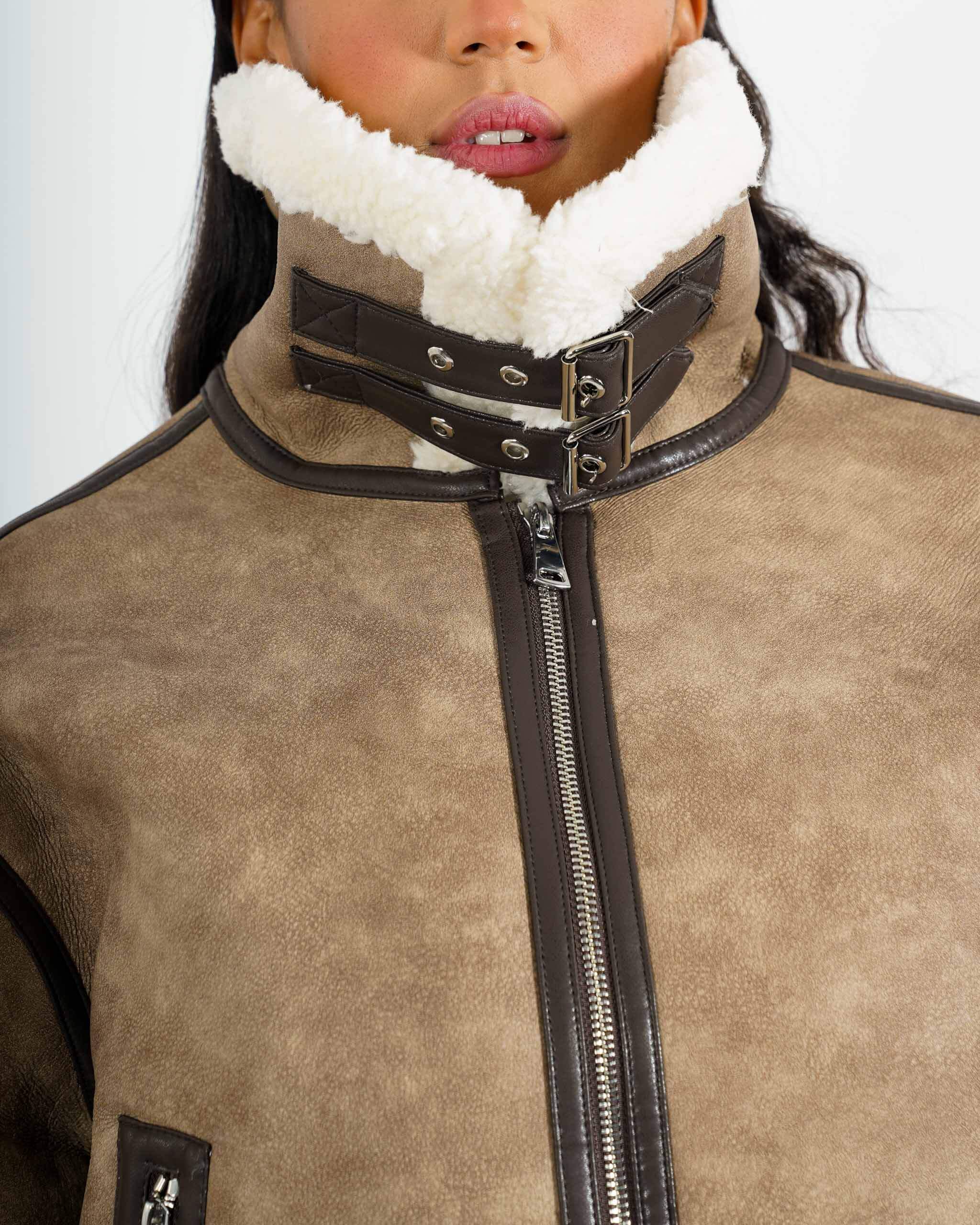 Chiodo in ecomontone - Febe - Hope Fashion