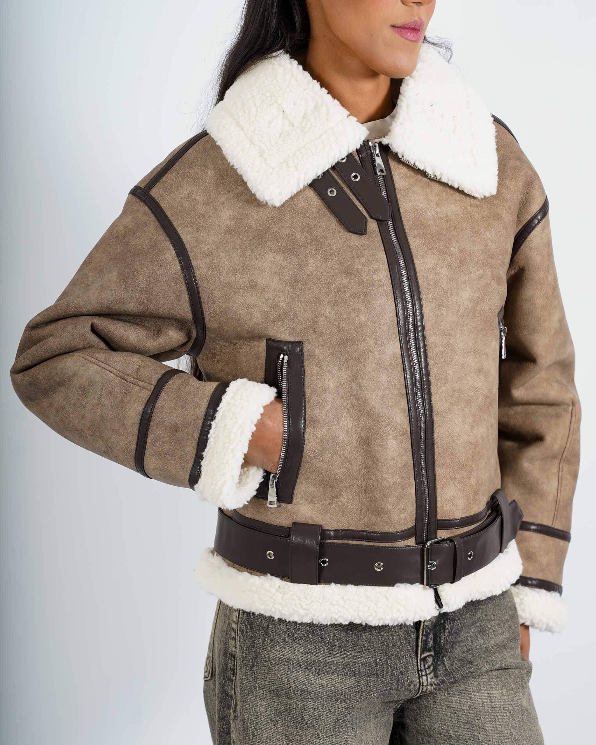 Chiodo in ecomontone - Febe - Hope Fashion