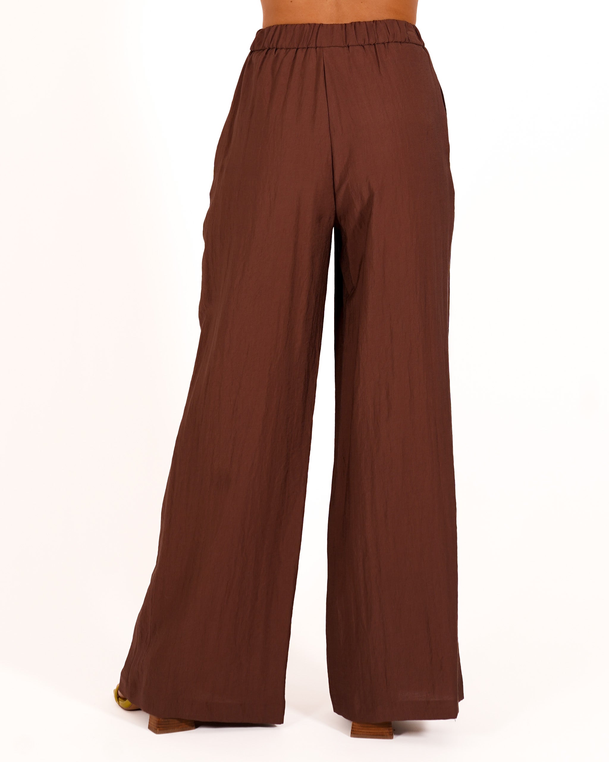 Coordinato gilet e pantaloni in ecofibra - Layla