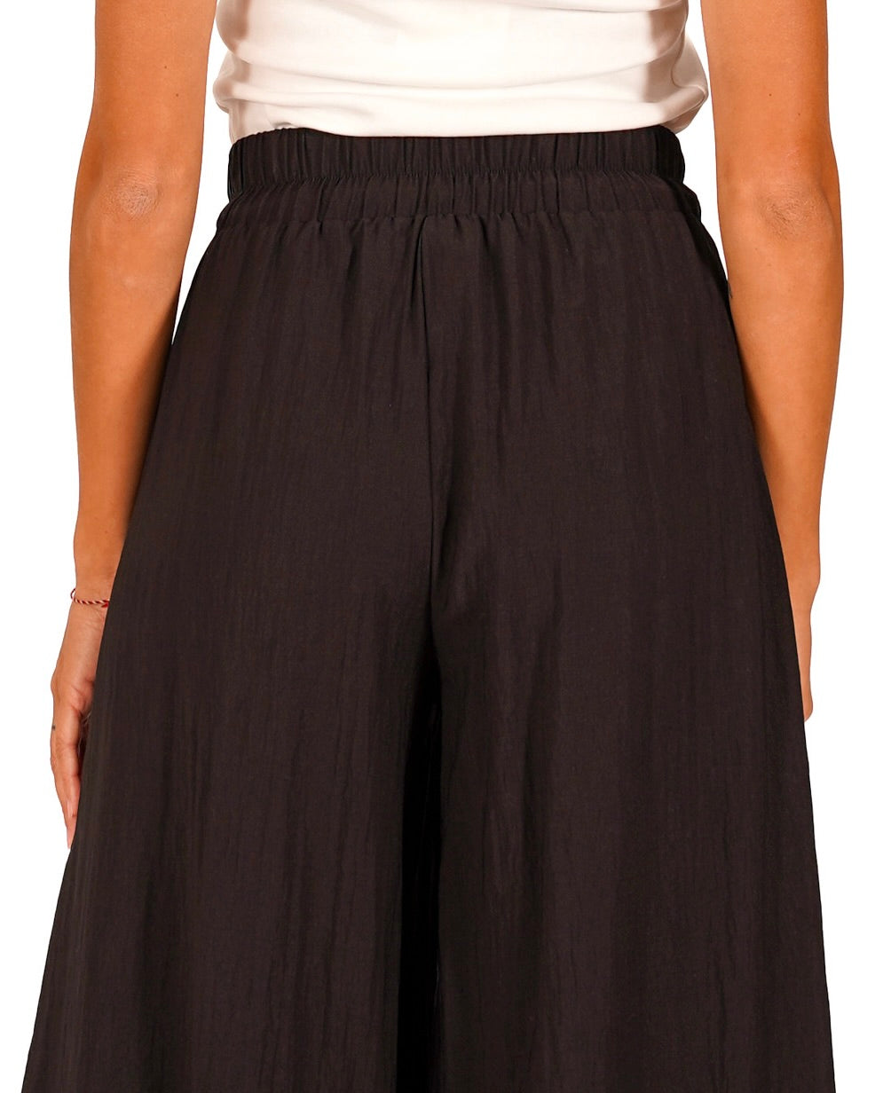 Pantaloni con coulisse e tasche - Kisha