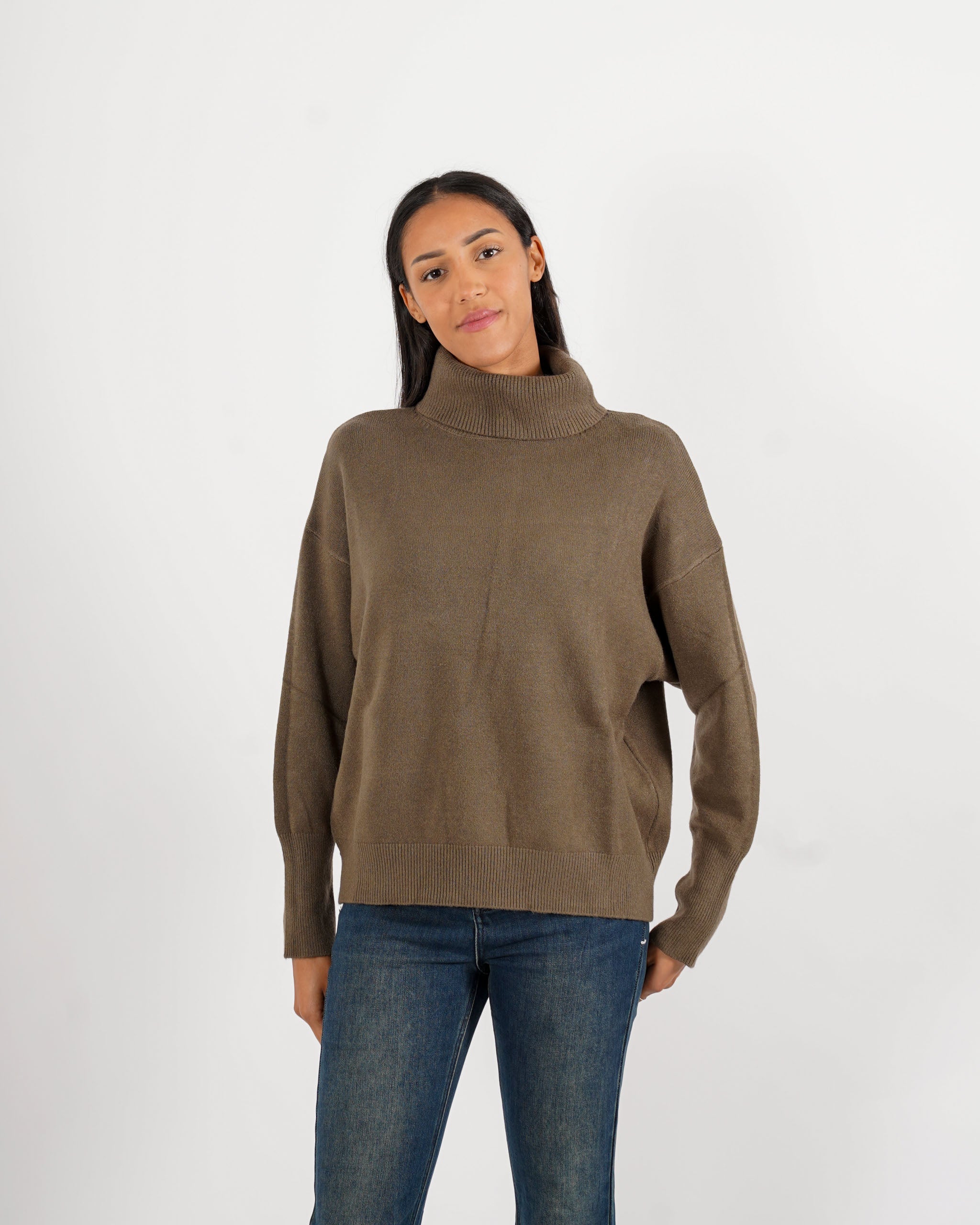 Maglia collo alto in mano viscosa - Neeson