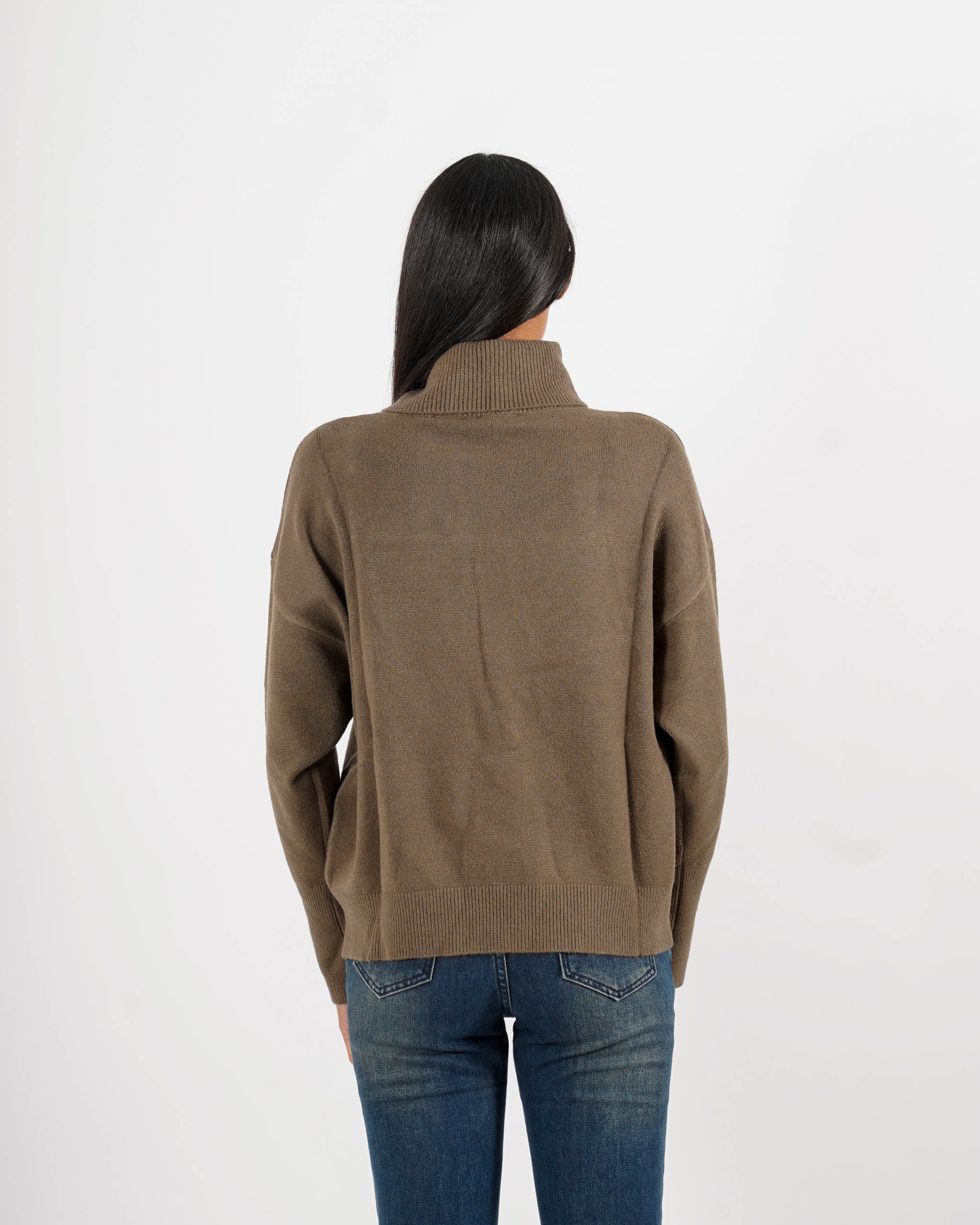 Maglia collo alto in mano viscosa - Neeson