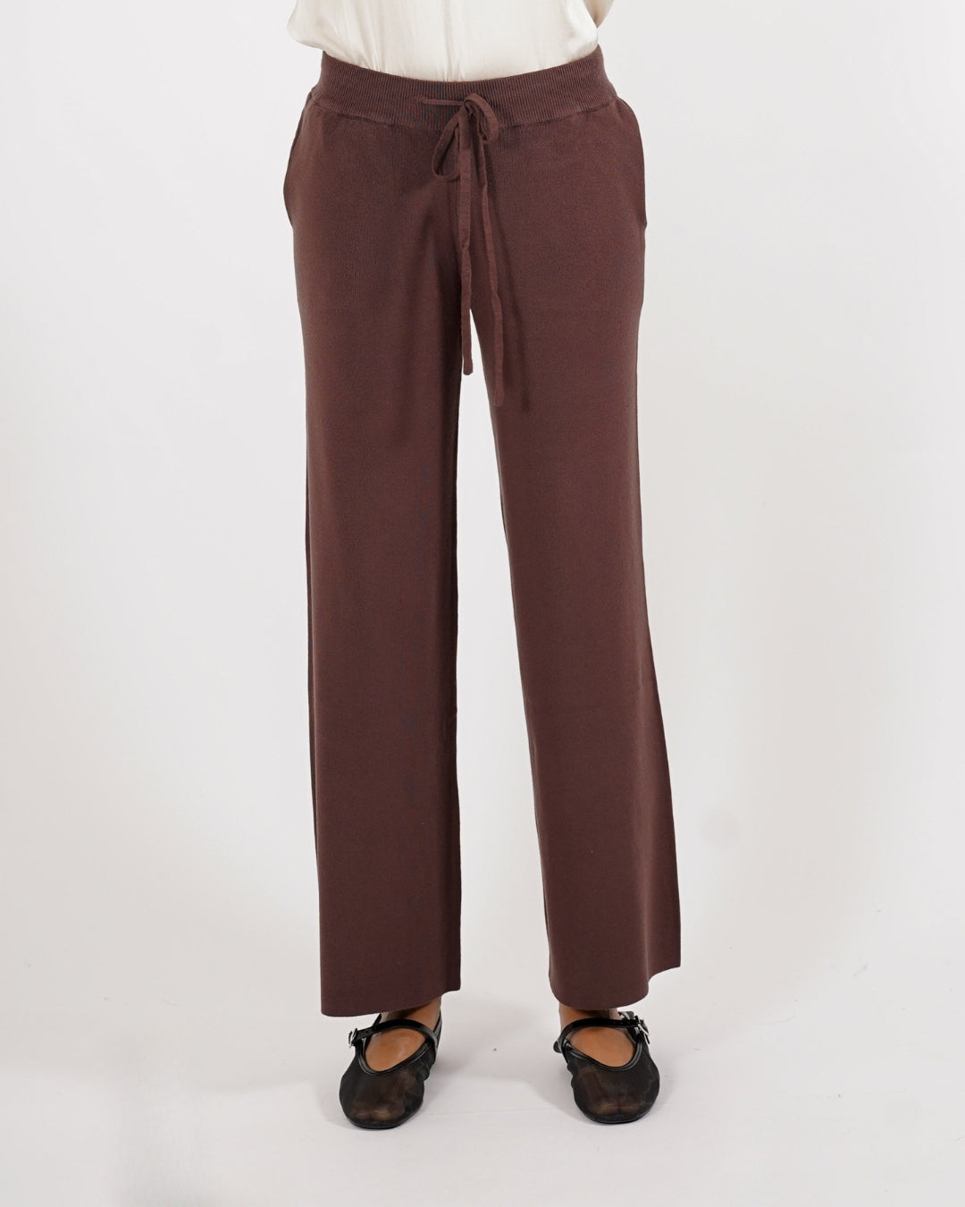 Pantaloni in maglia con bustino e coulisse - Logan