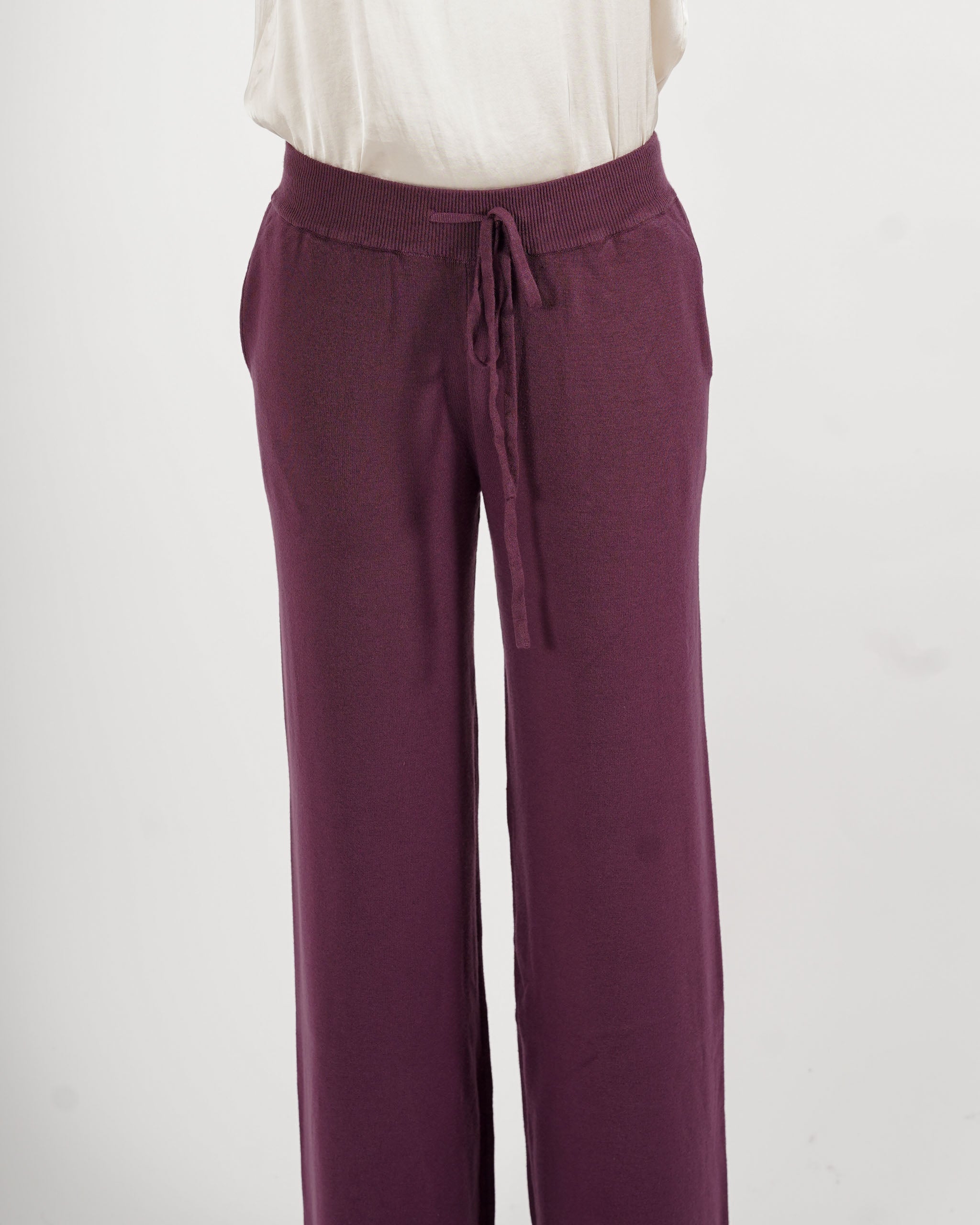 Pantaloni in maglia con bustino e coulisse - Logan
