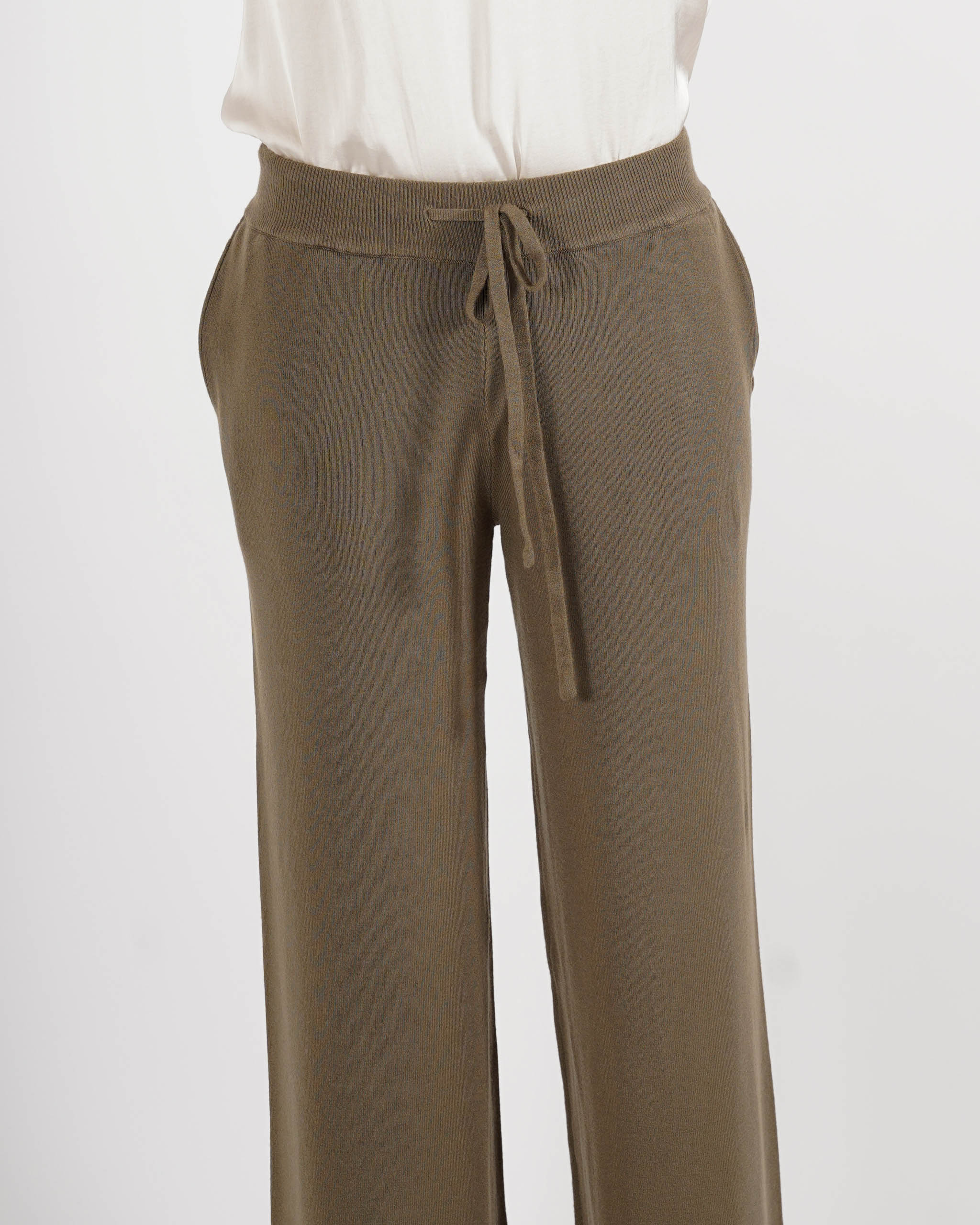 Pantaloni in maglia con bustino e coulisse - Logan