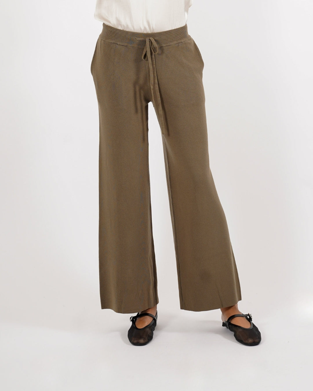 Pantaloni in maglia con bustino e coulisse - Logan