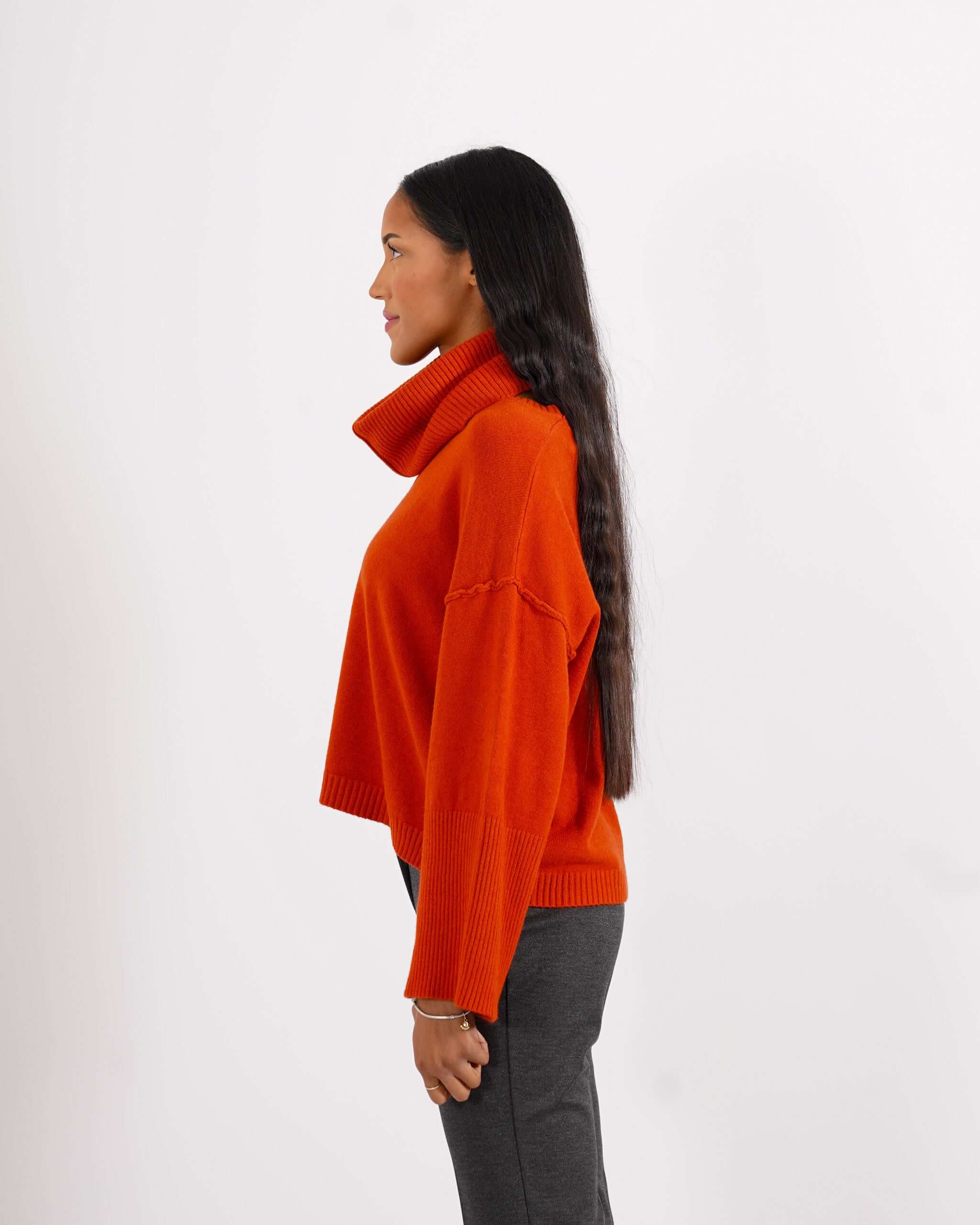 Maglia girocollo con collo removibile - Severa - Hope Fashion