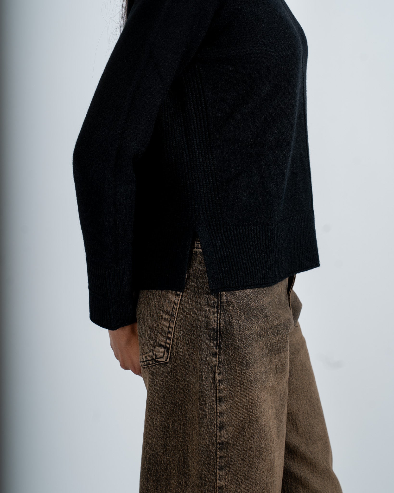 Maglia collo alto regular fit - Veridiana