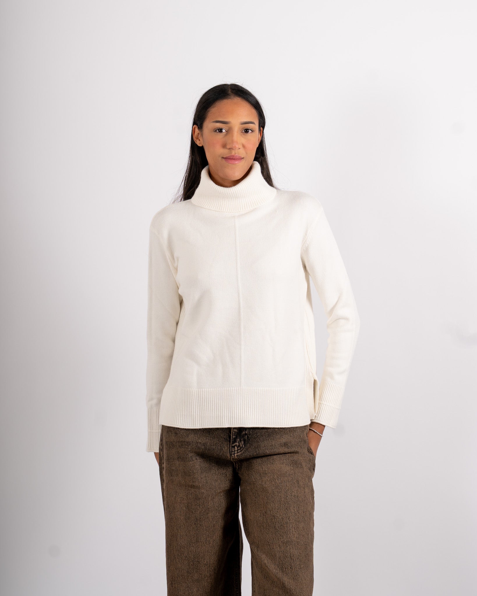 Maglia collo alto regular fit - Veridiana