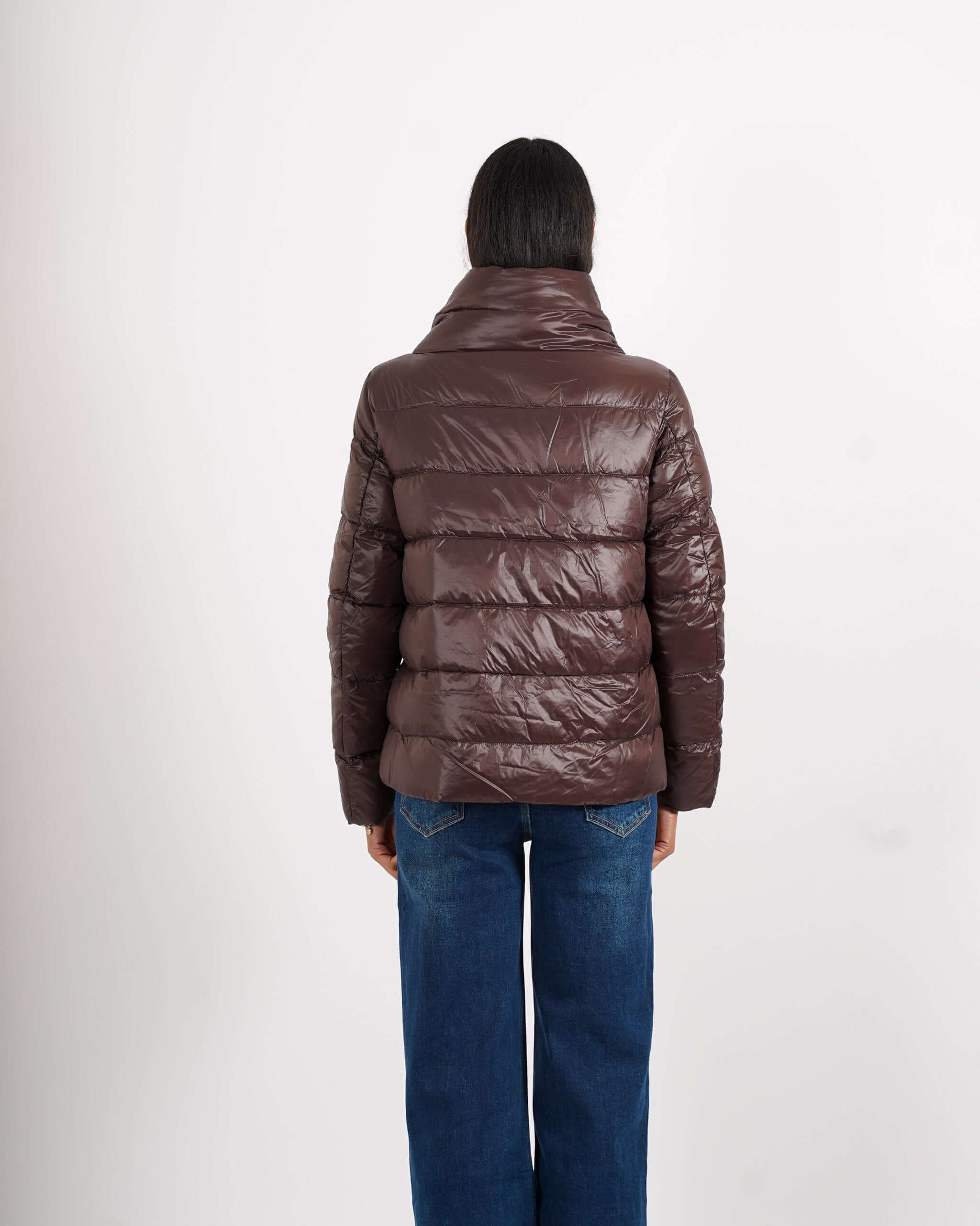 Piumino corto con collo alto - Asmara - Hope Fashion