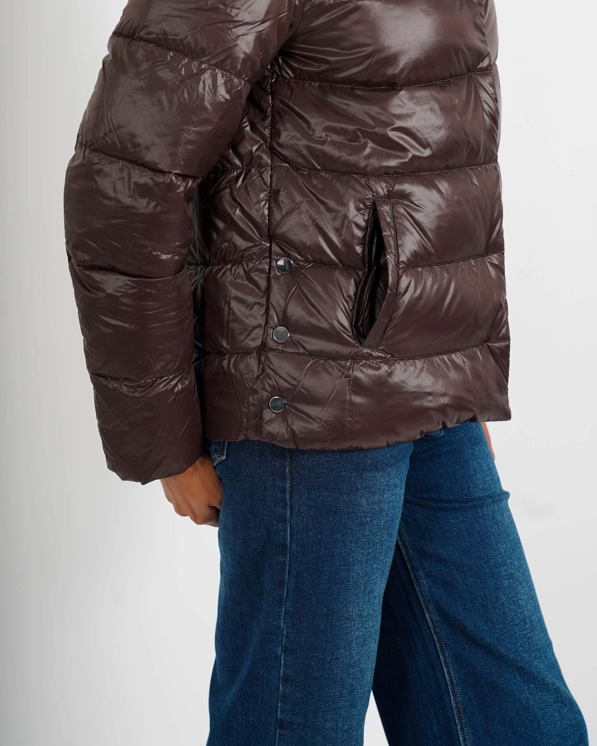 Piumino corto con collo alto - Asmara - Hope Fashion