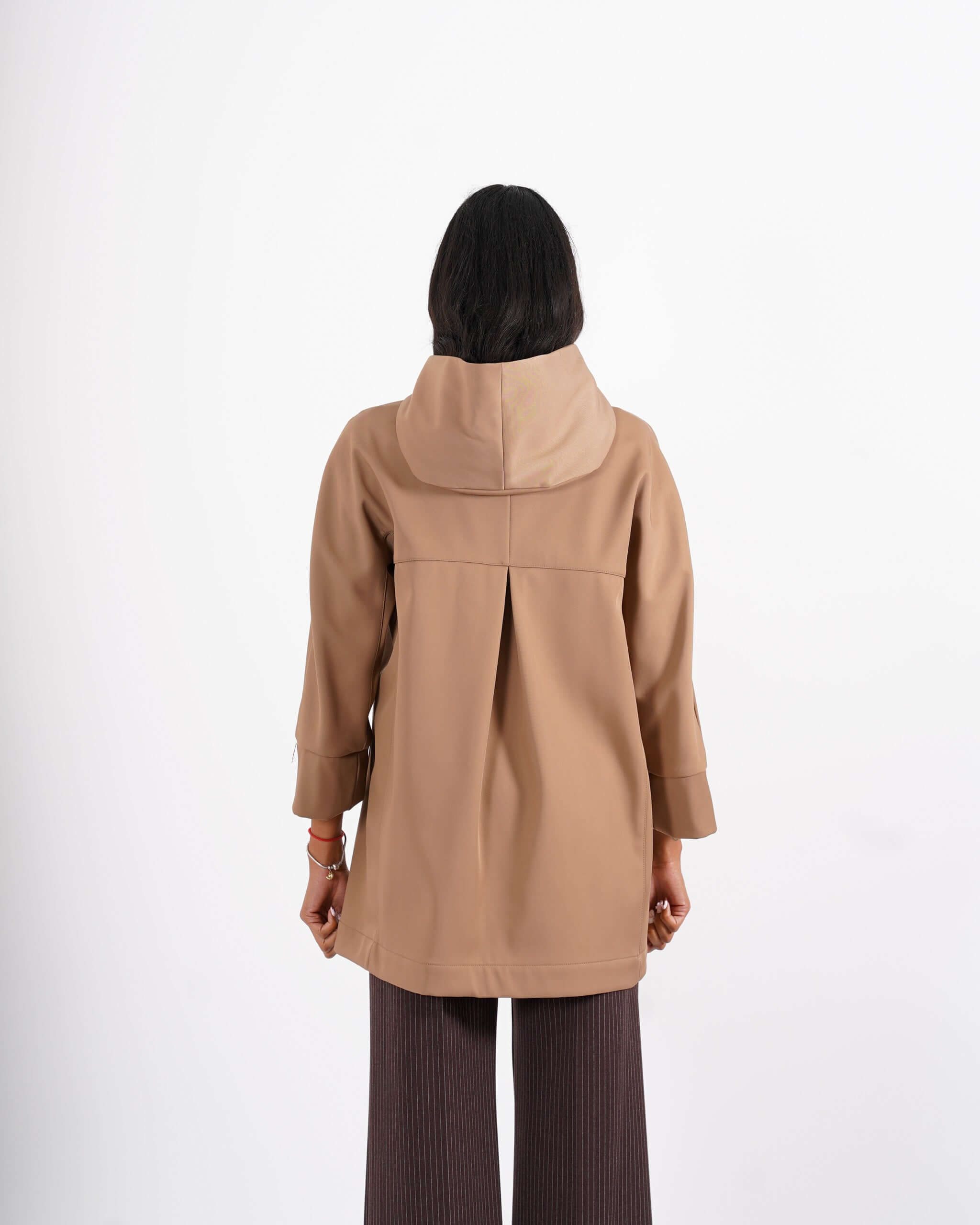 Giubbino in nylon con cappuccio e zip - Casarano - Hope Fashion