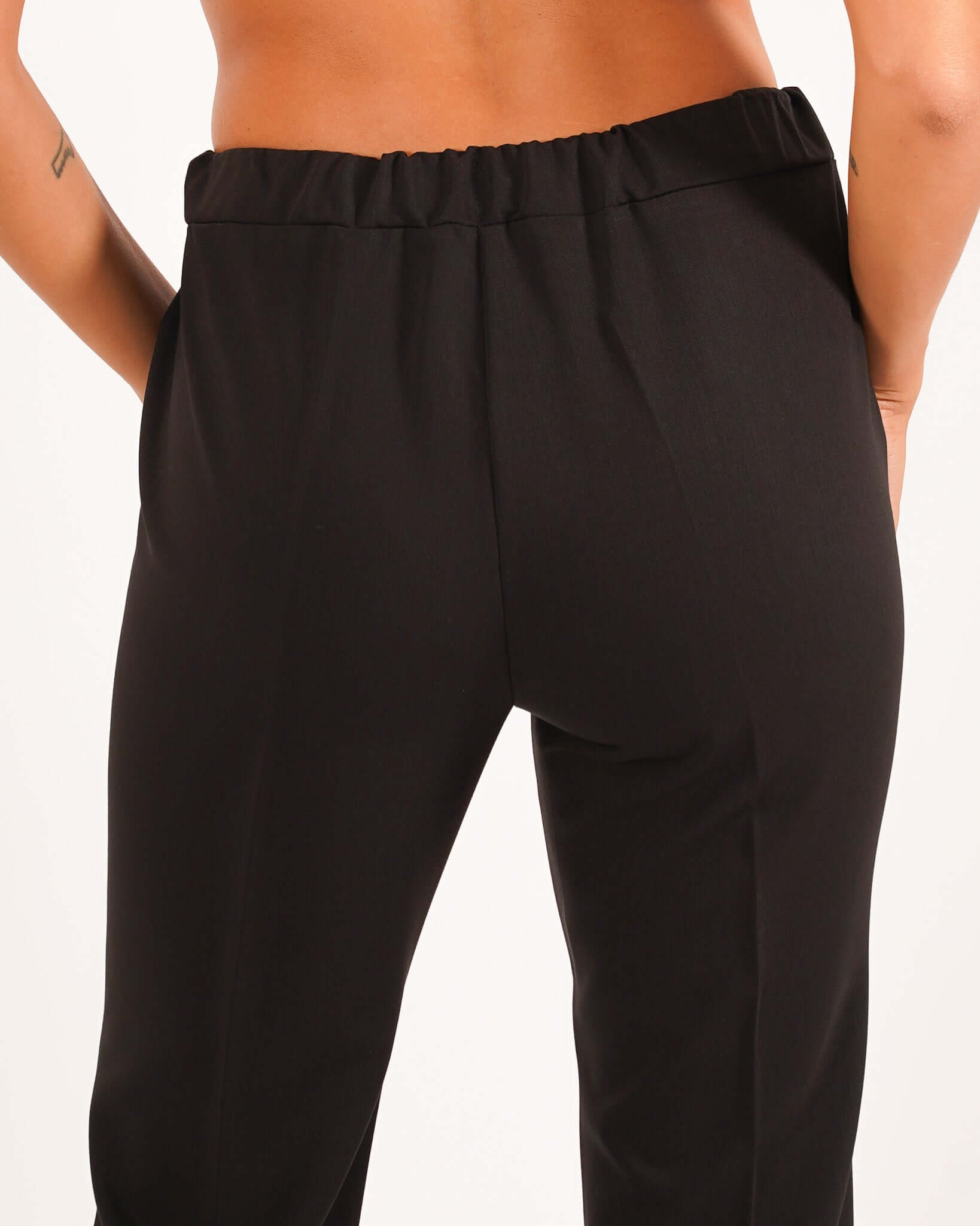 Pantaloni slim fit in ecofibra- Judas