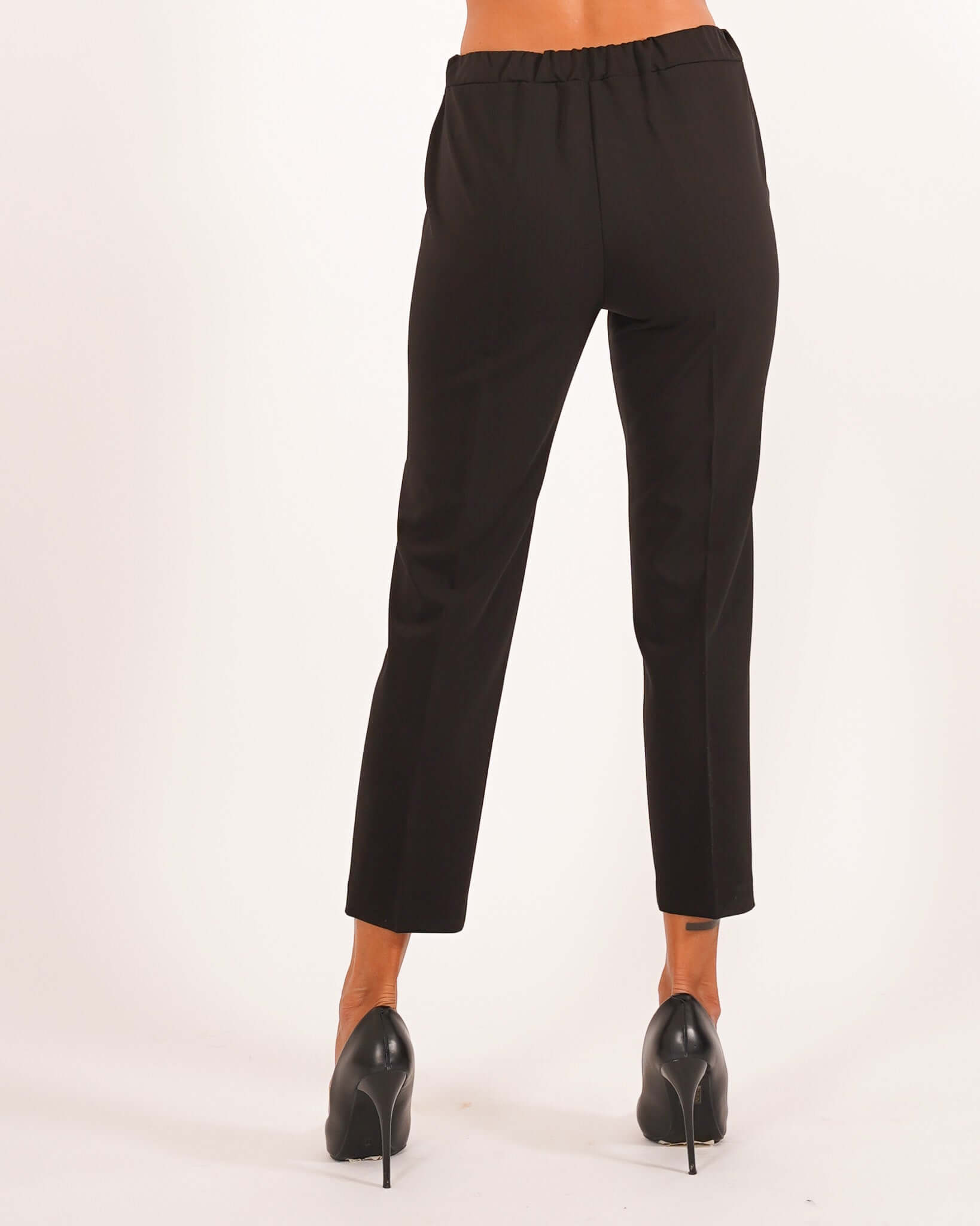 Pantaloni slim fit in ecofibra- Judas