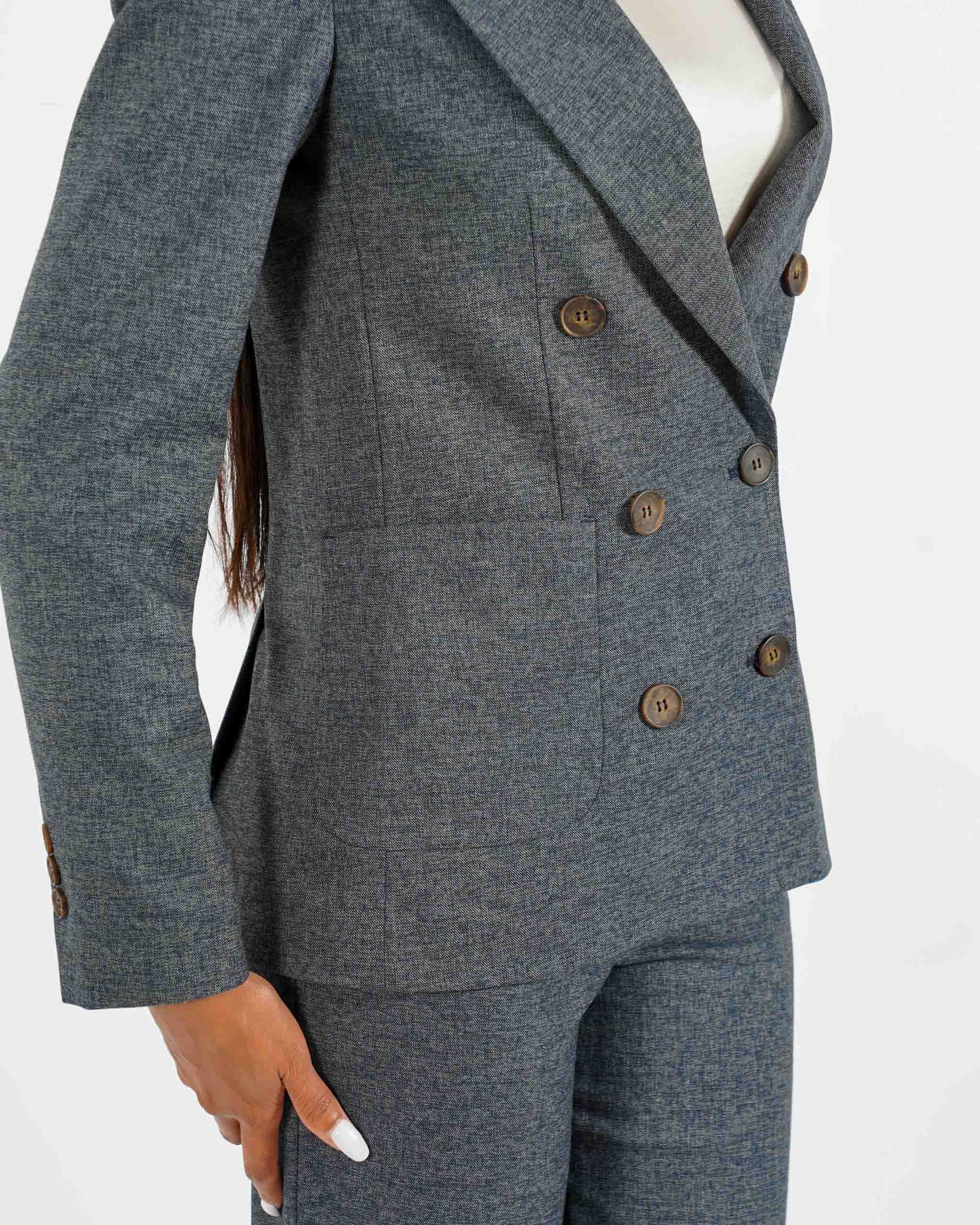 Giacca doppio petto con sei bottoni - Di Caprio - Hope Fashion