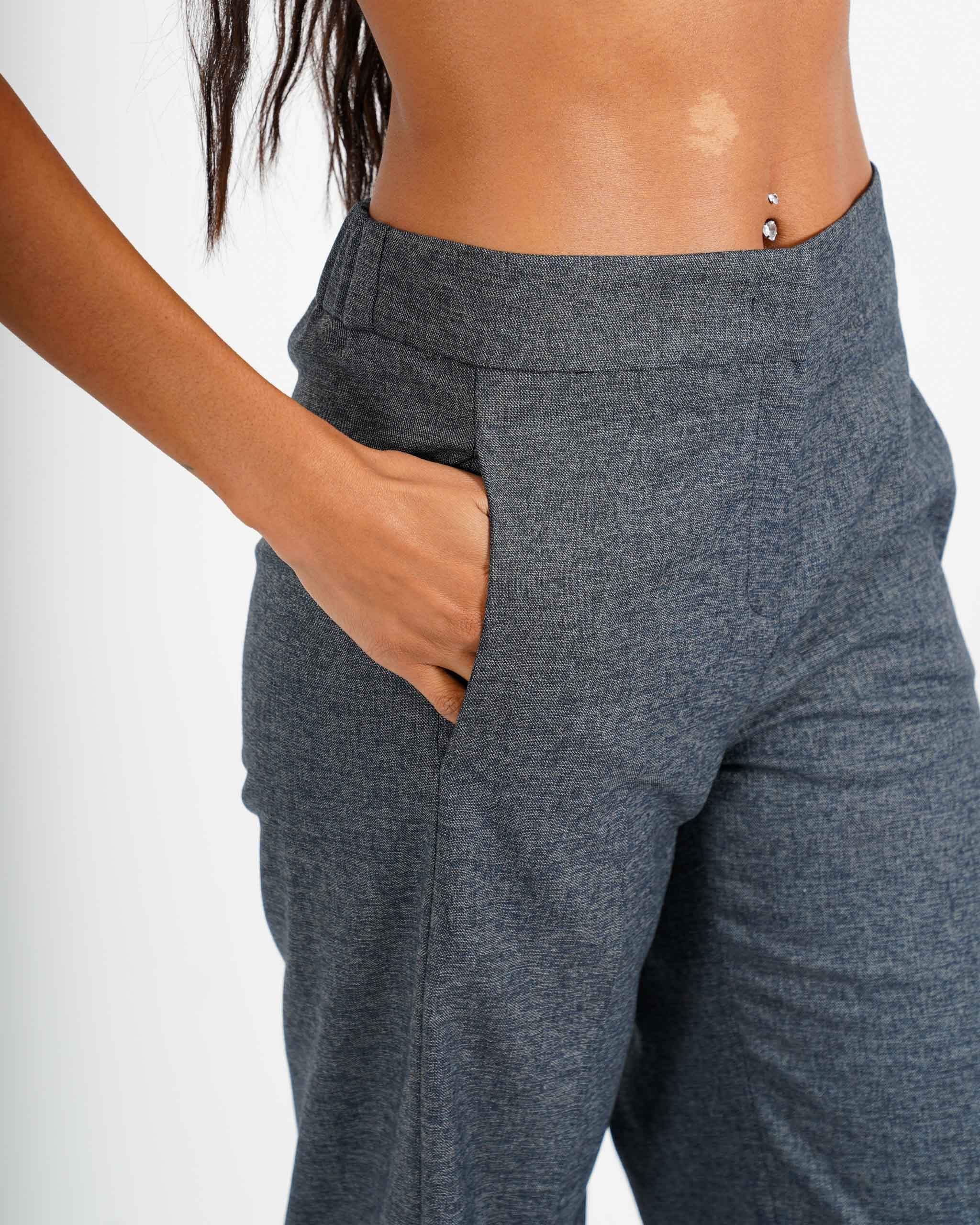 Pantaloni cropped in punto stoffa - Manzano - Hope Fashion