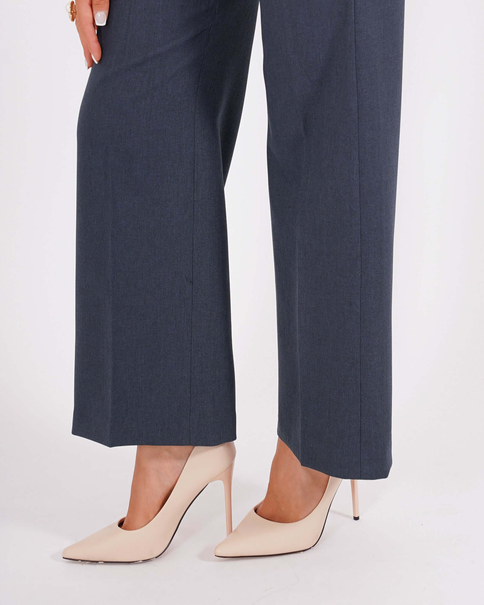 Pantaloni cropped in eco fibra - Manzano
