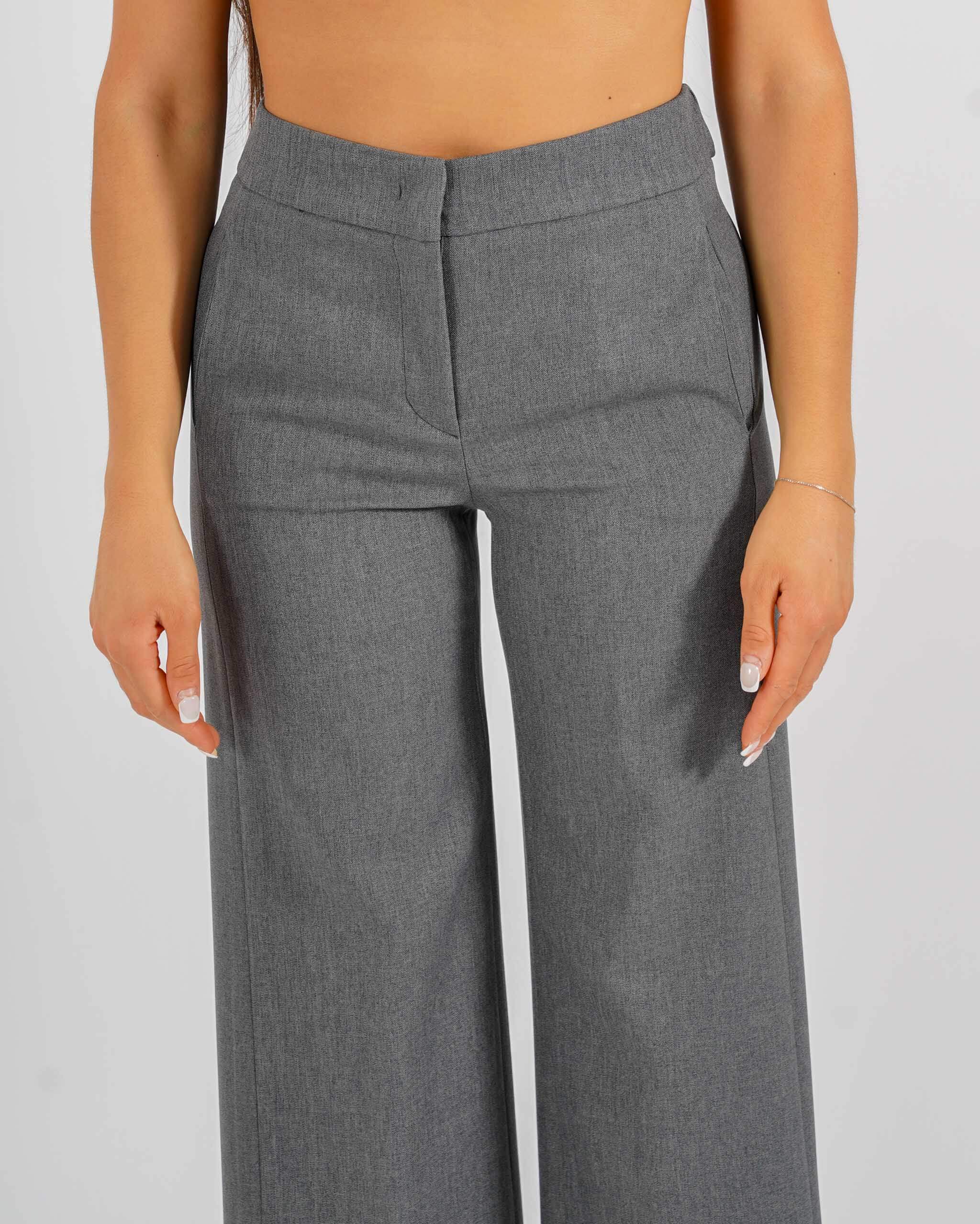 Pantaloni cropped in eco fibra - Manzano