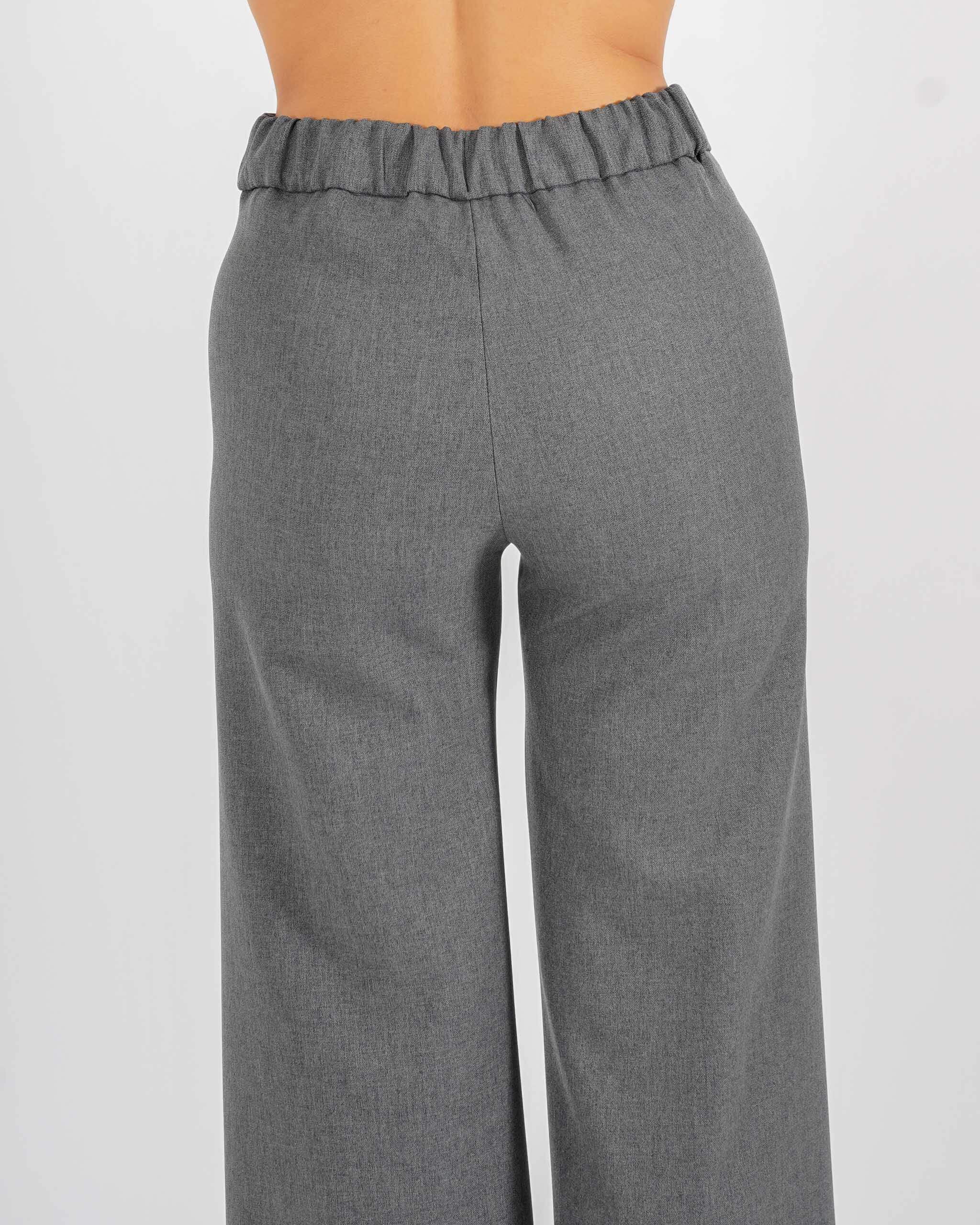 Pantaloni cropped in eco fibra - Manzano