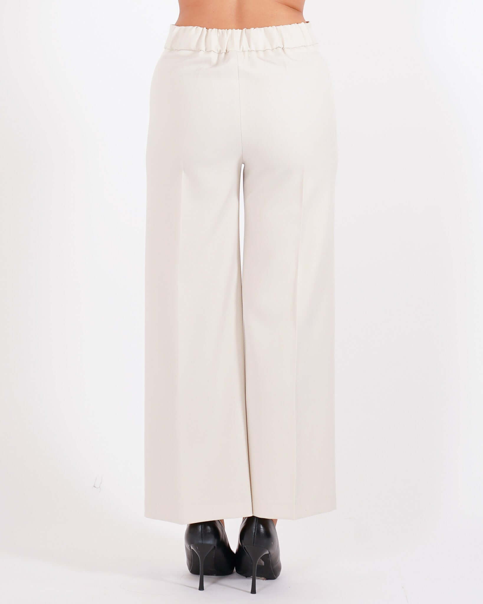 Pantaloni cropped in eco fibra - Manzano