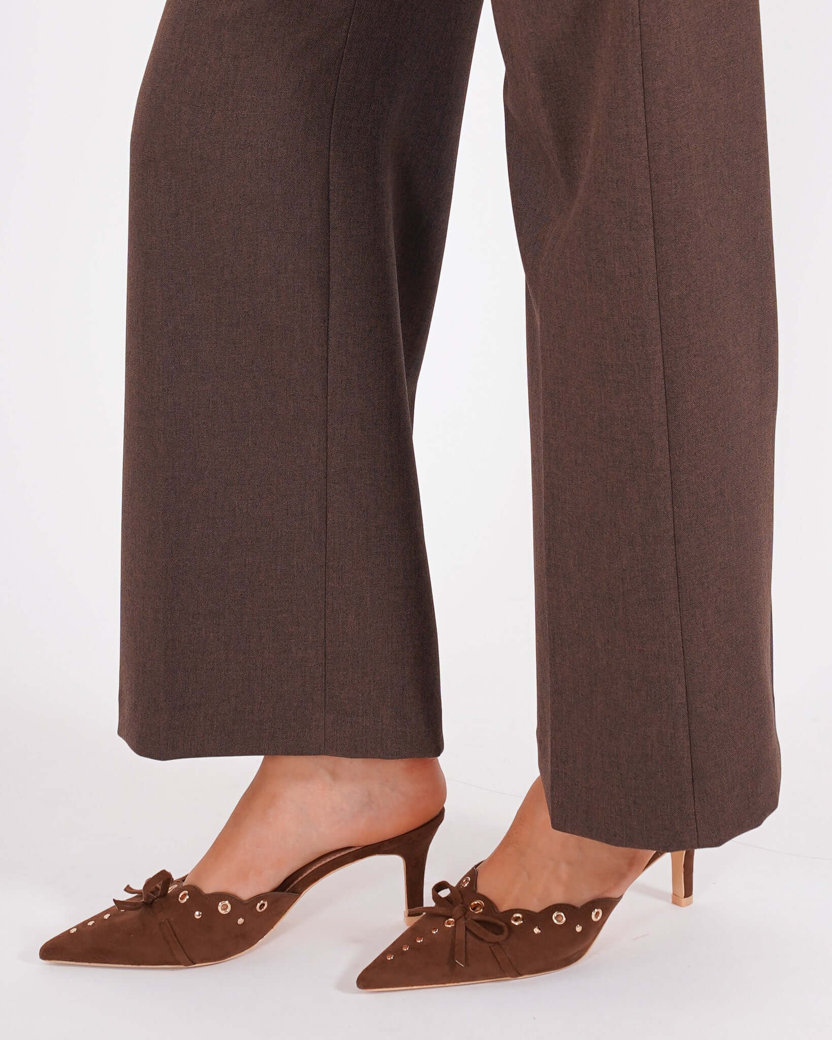 Pantaloni cropped in eco fibra - Manzano