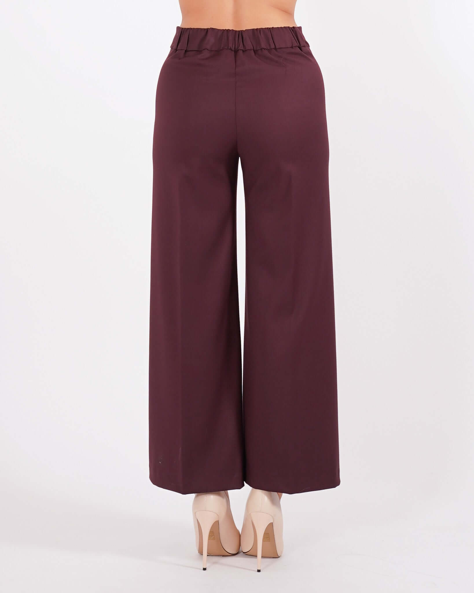 Pantaloni cropped in eco fibra - Manzano