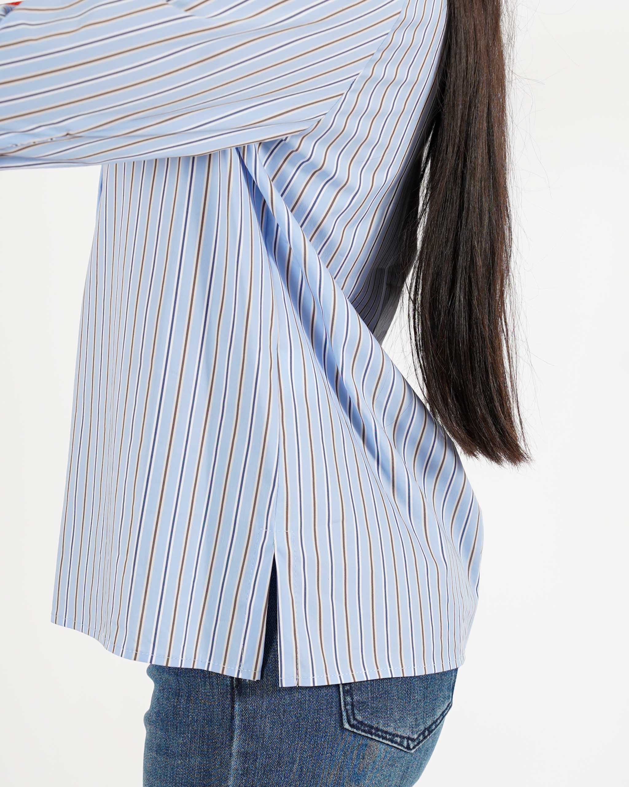 Camicia slim fit in cotone - Vorbek